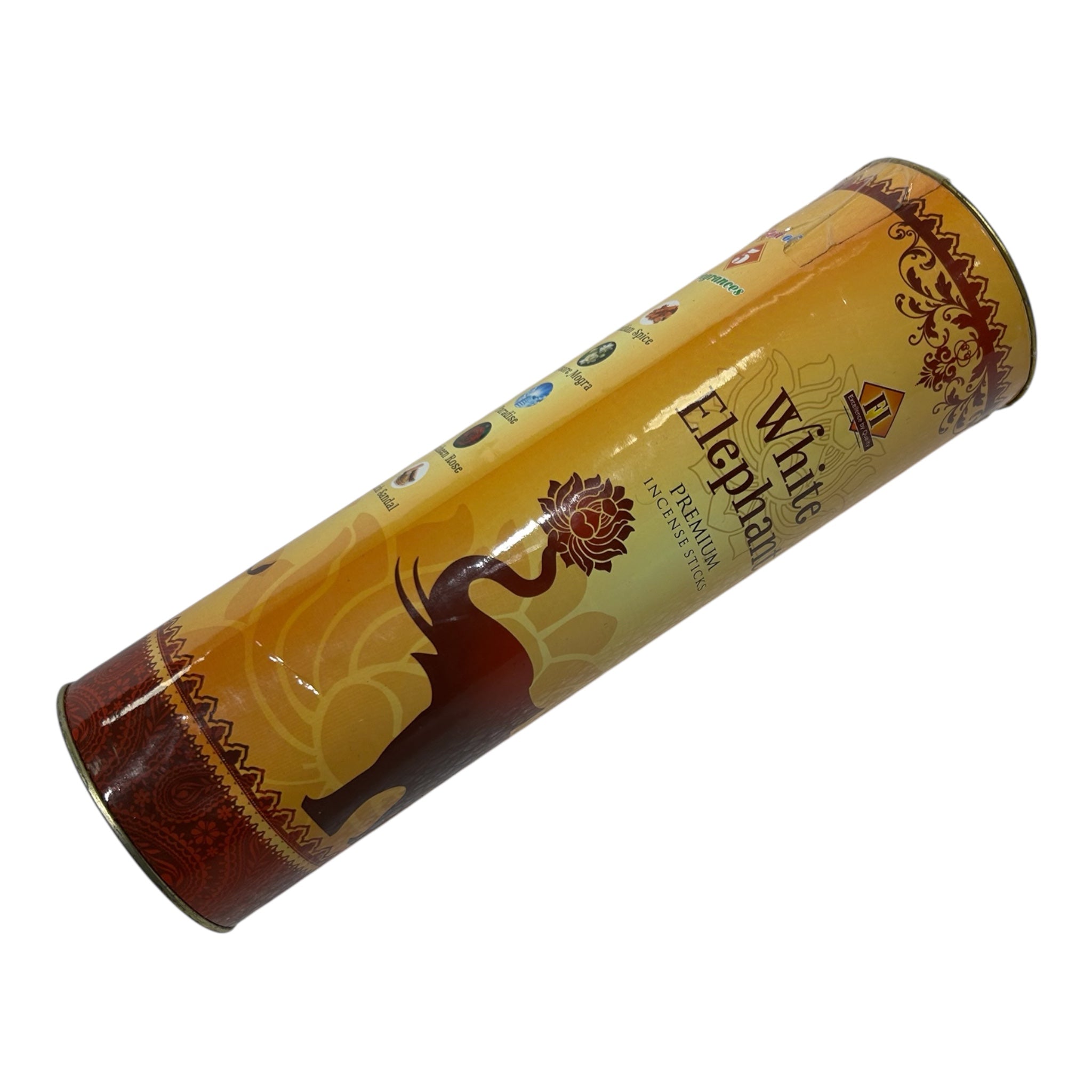 FI White Elephant Premium 5 Fragrances Incense Stick Jar
