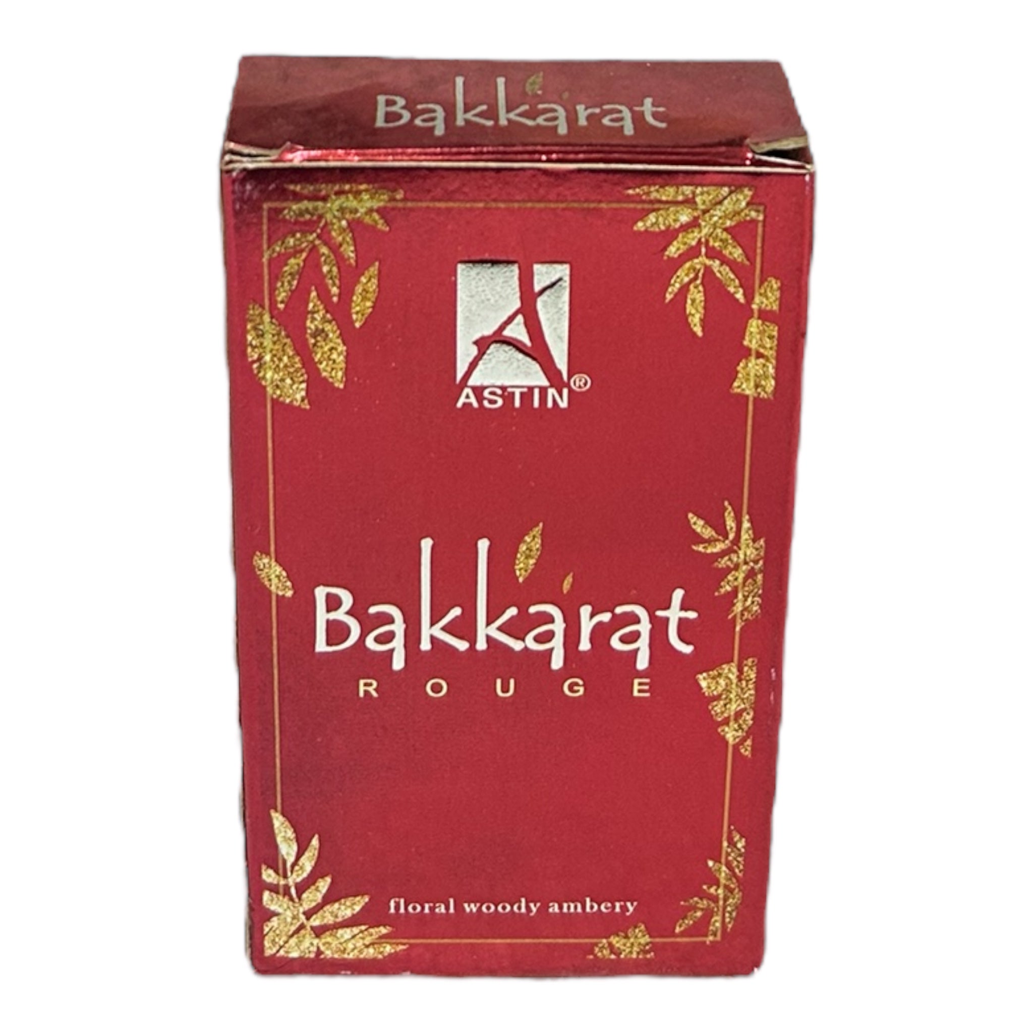 Astin Bakkarat Rouge Attar Roll-On 6ml – Alcohol-Free, Unisex Fragrance Premium Luxury Perfume Oil