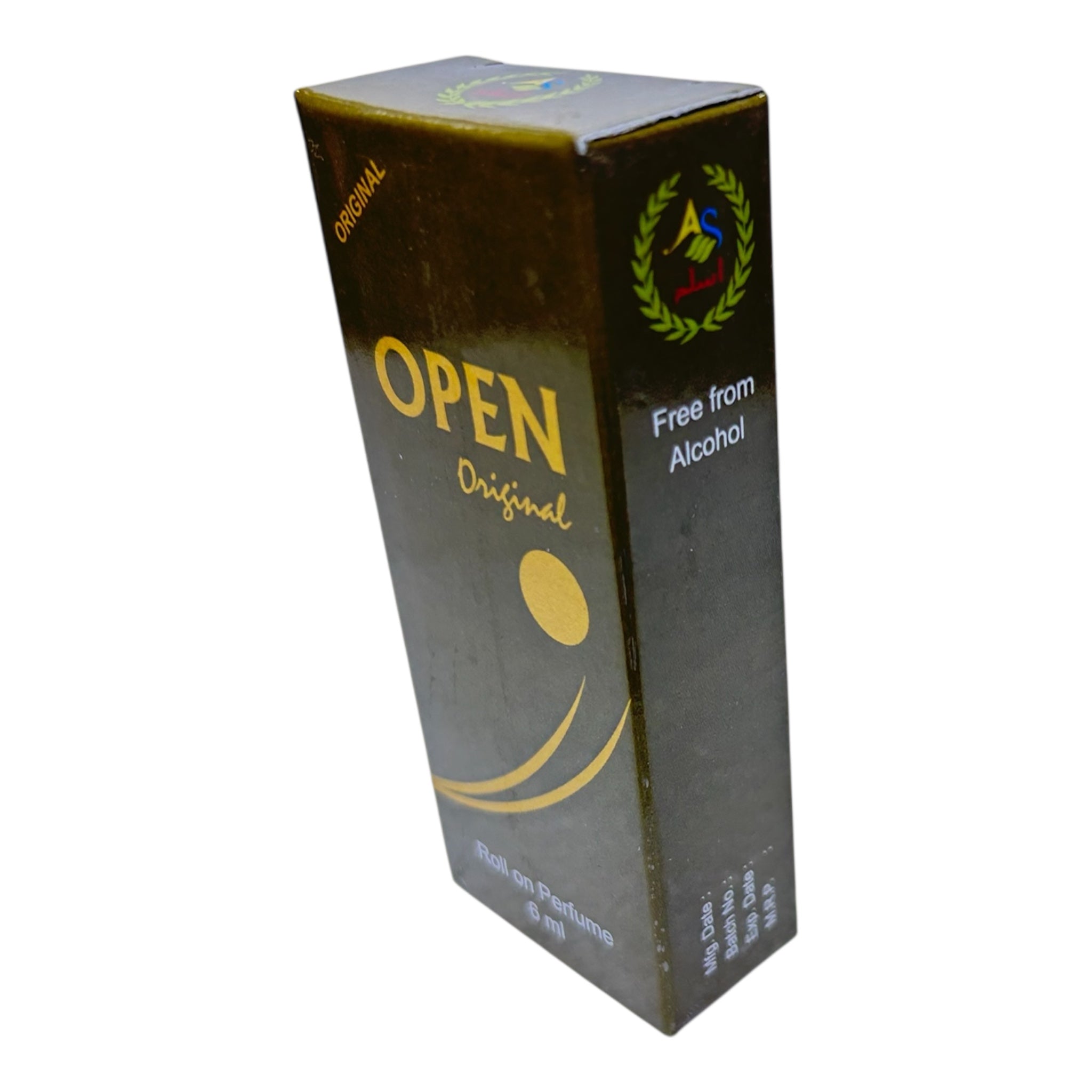 Open Original Attar Roll On 6 ml -  Long-Lasting Arabic Aslim Perfume Oil for Men & Women