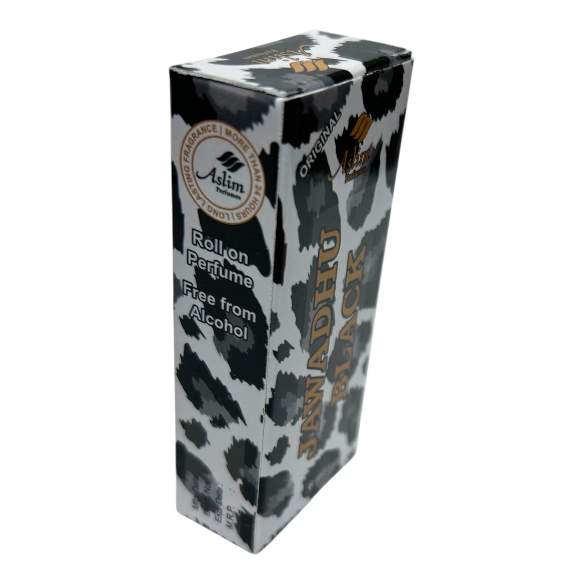 Aslim JaWadhu Black Attar Roll On 6 ml -exotic Javadhu essence Perfume Oil for Men & Women