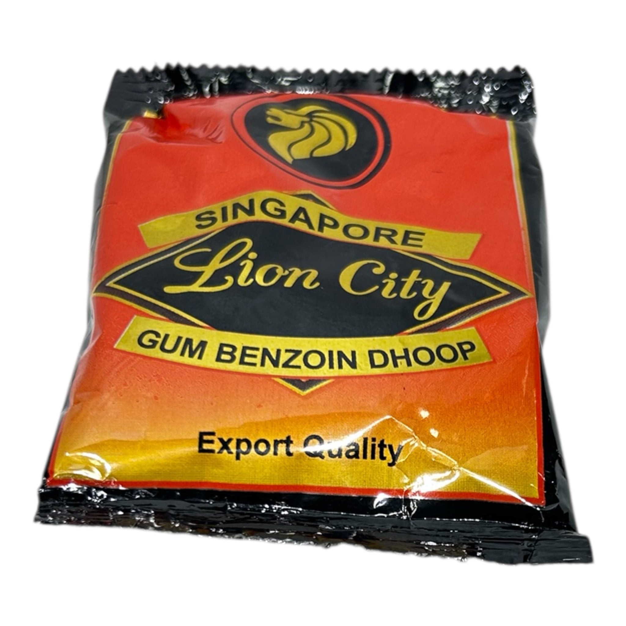 Singapore Lion City Gum Benzoin Dhoop Sambrani powder - சிங்கப்பூர் சாம்பிராணி Pure Resin for Powerful Spiritual Cleansing