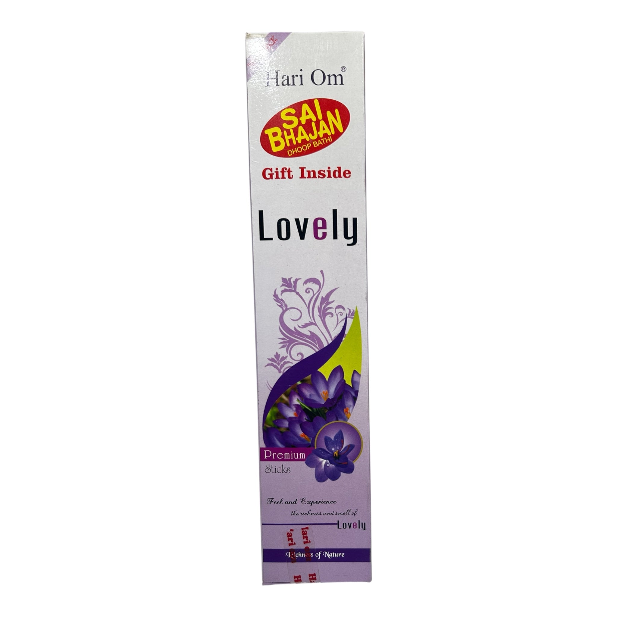 Hari Om Sai Bhajan Lovely Premium Sticks - Divine Fragrance for a Serene Mind பூ வாசனை அகர்பத்தி