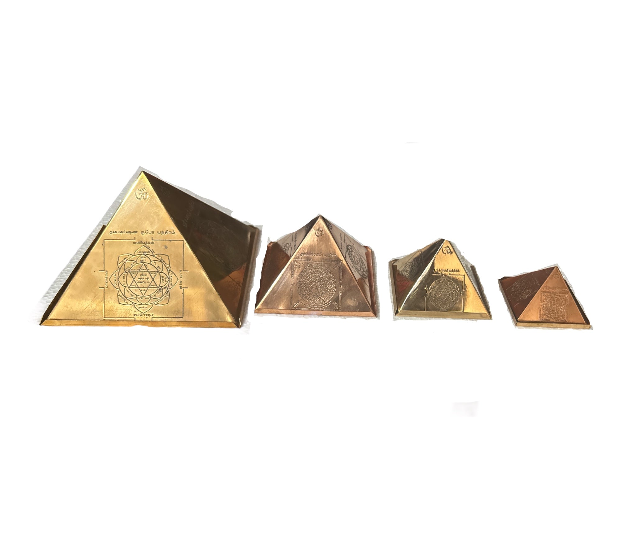 Pyramid Yantra (Vasthu | Kubera | Ganapathi | Ashtalakshmi  and Sri Chakram )