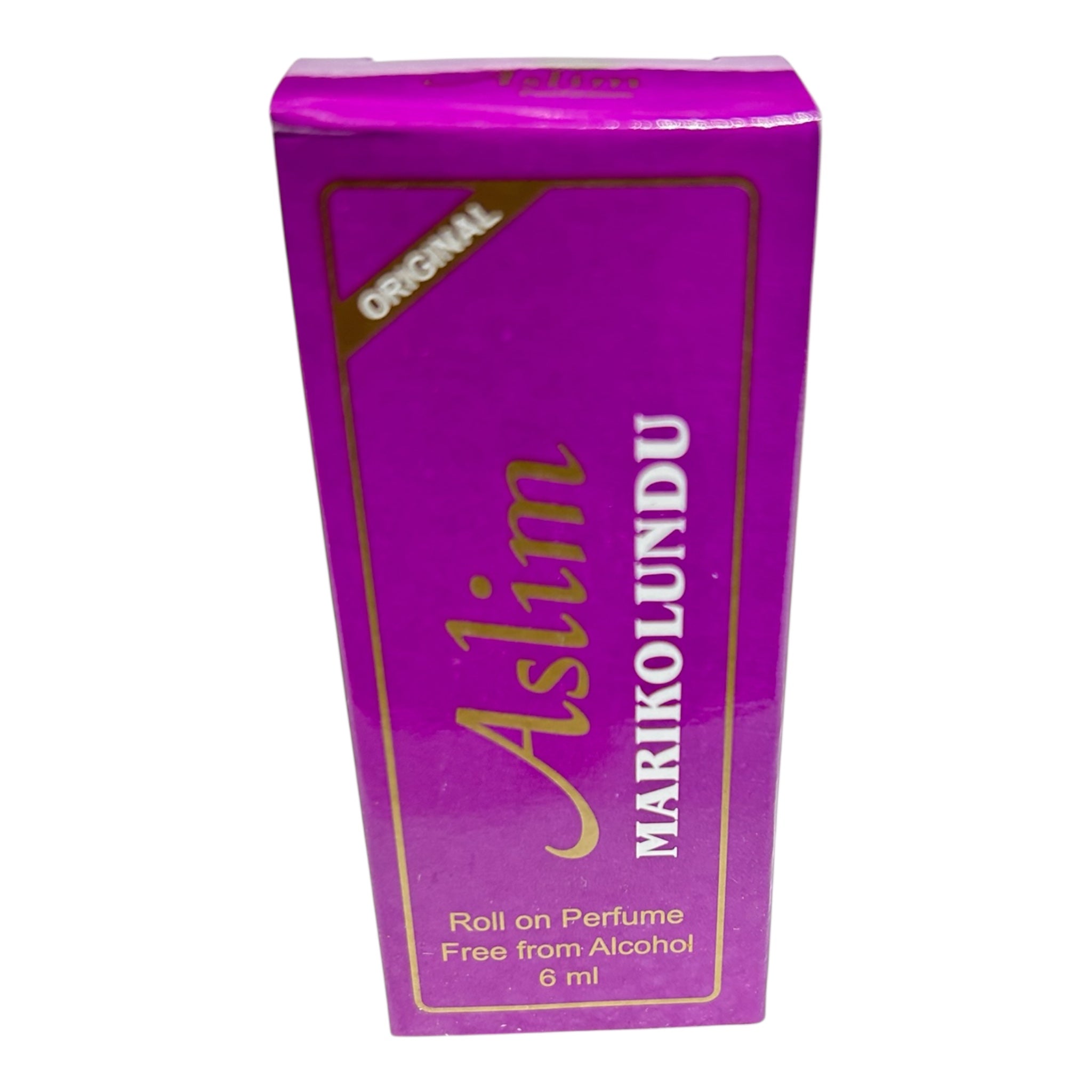 Aslim Marikolundu Roll On Perfume 6 ml - Pleasant Fragrance Oil for Men & Women