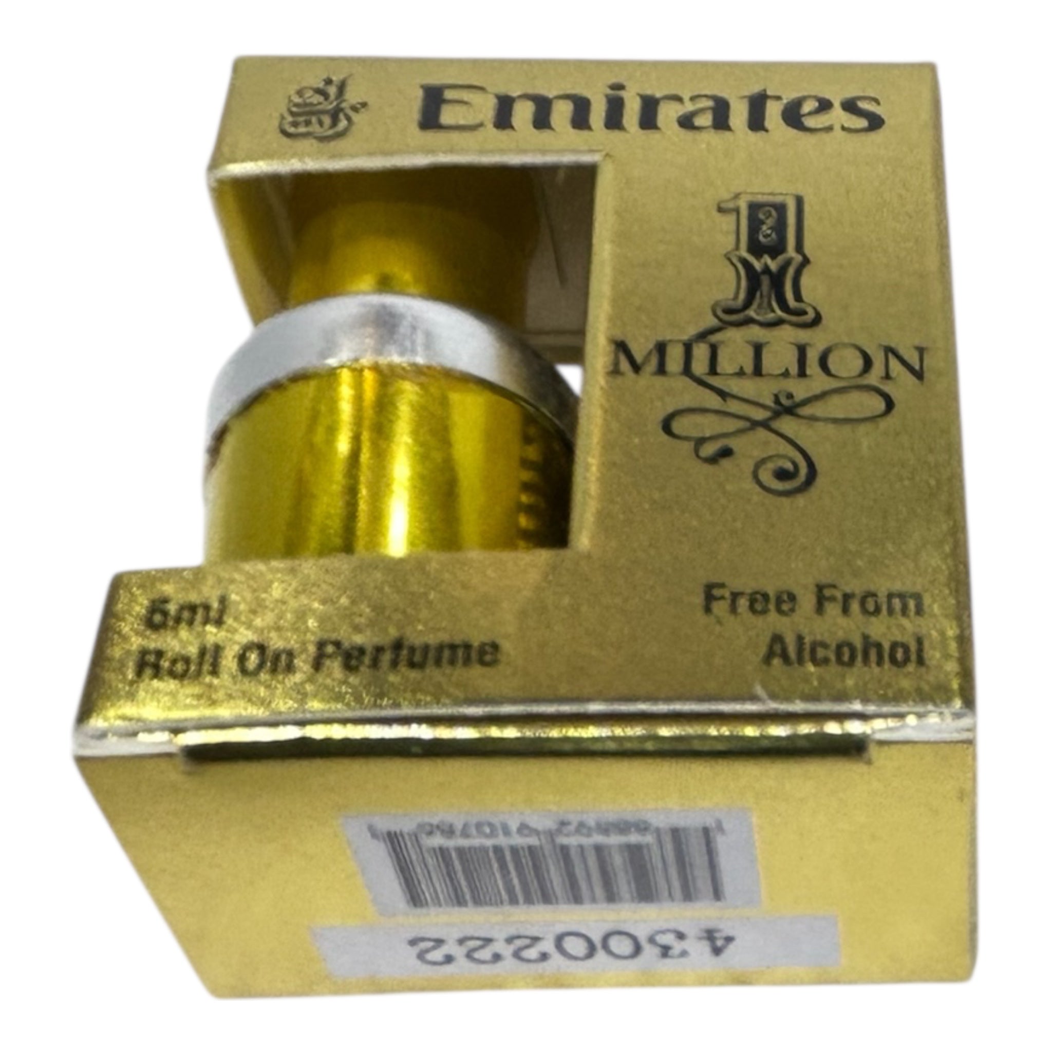 Emirates 1 Million Roll On Attar 6 ml – Luxury Long Lasting Arabian Perfume Oil for Men & Women