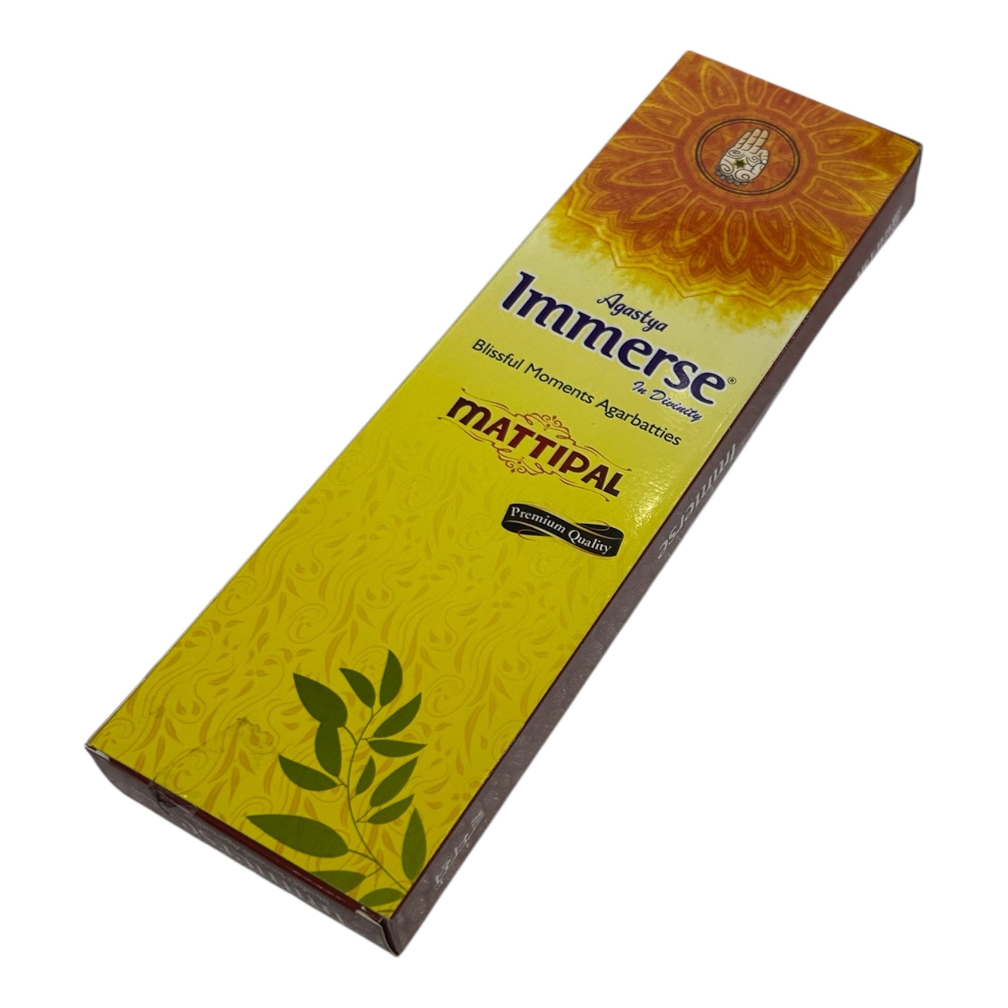 Agastya Immerse Mattipal Agarbathi - Traditional Pooja Incense