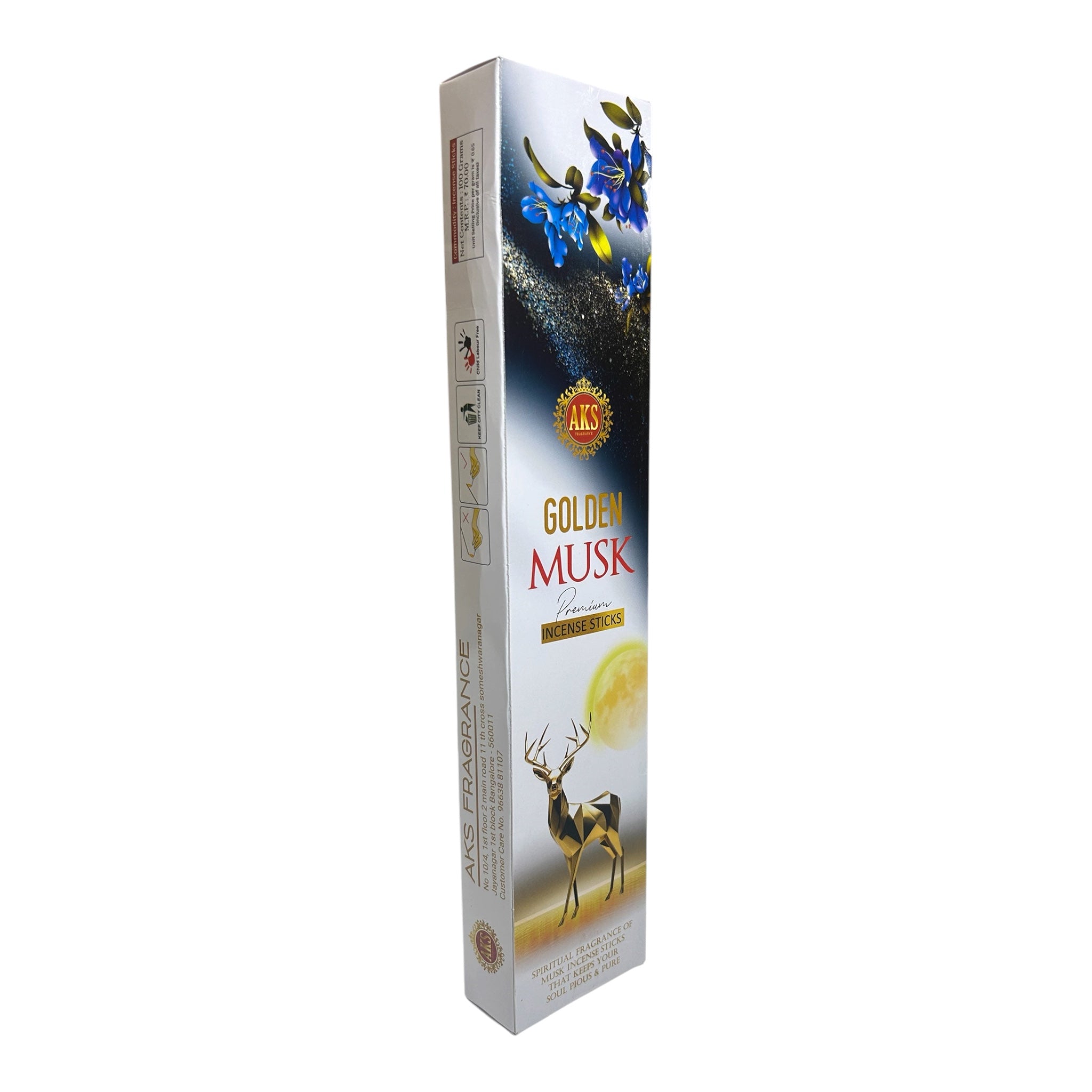 AKS Golden Musk Premium Incense Sticks