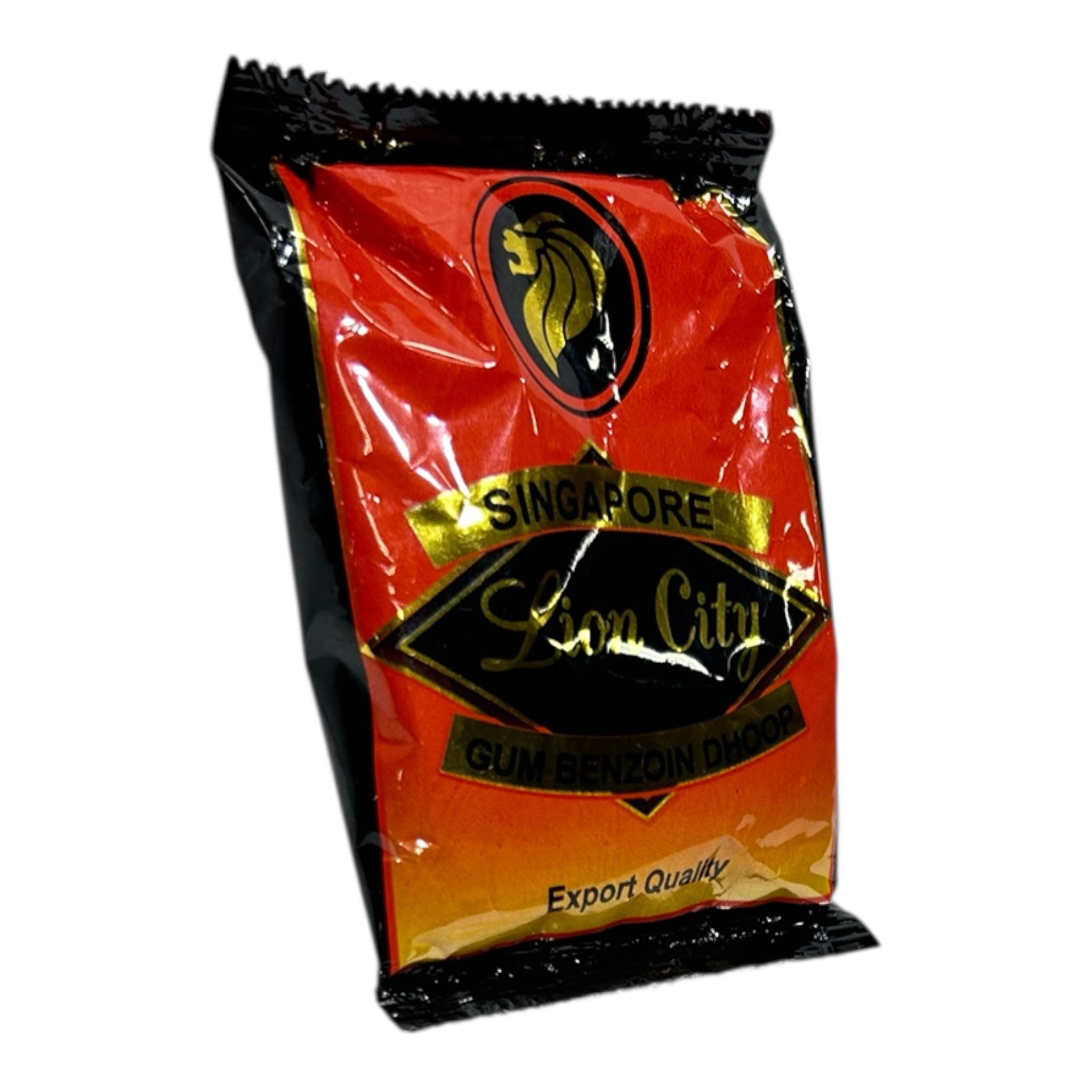 Singapore Lion City Gum Benzoin Dhoop Sambrani powder - சிங்கப்பூர் சாம்பிராணி Pure Resin for Powerful Spiritual Cleansing
