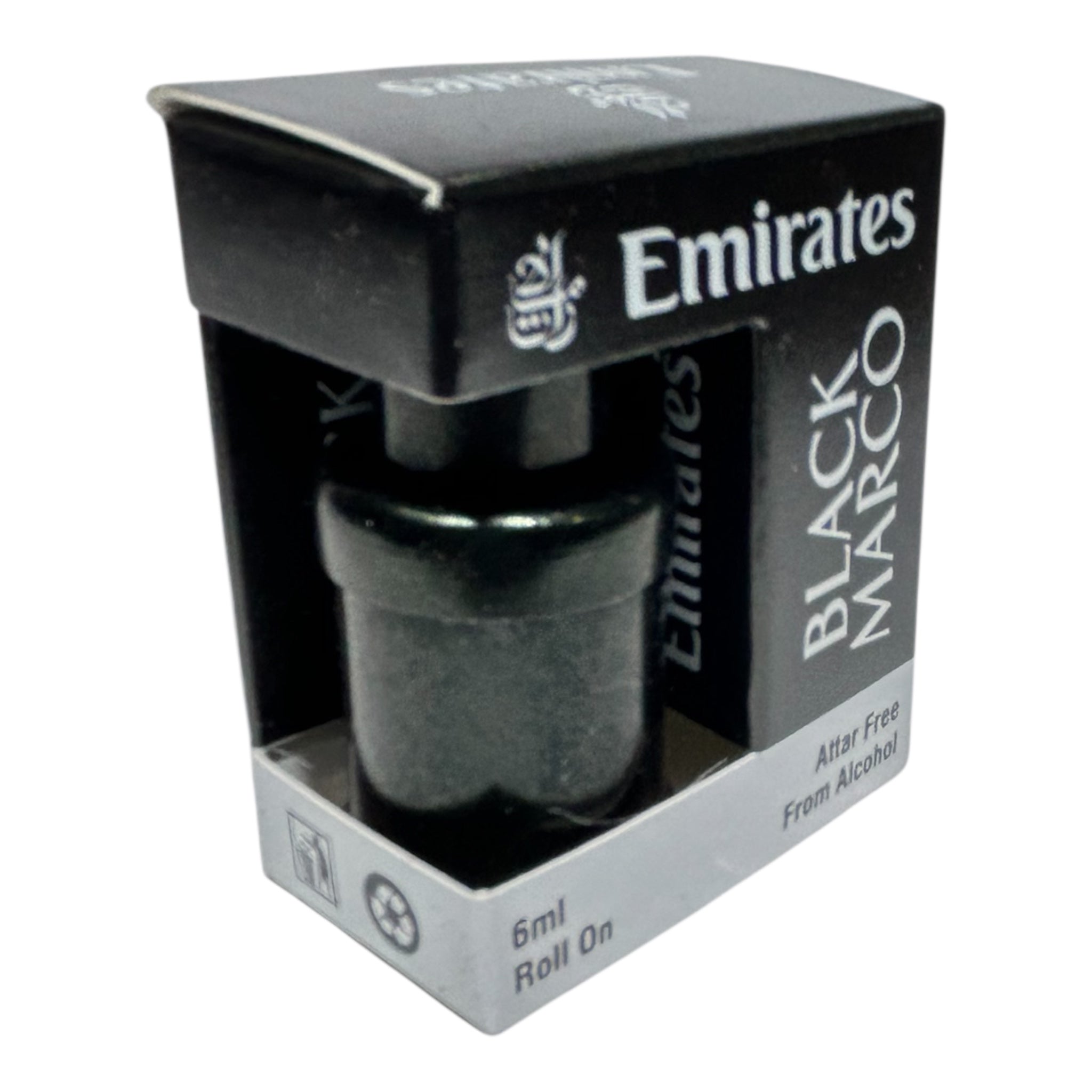 Emirates Black Marco Roll On Attar – Premium Long-Lasting Perfume Oil 6 ml