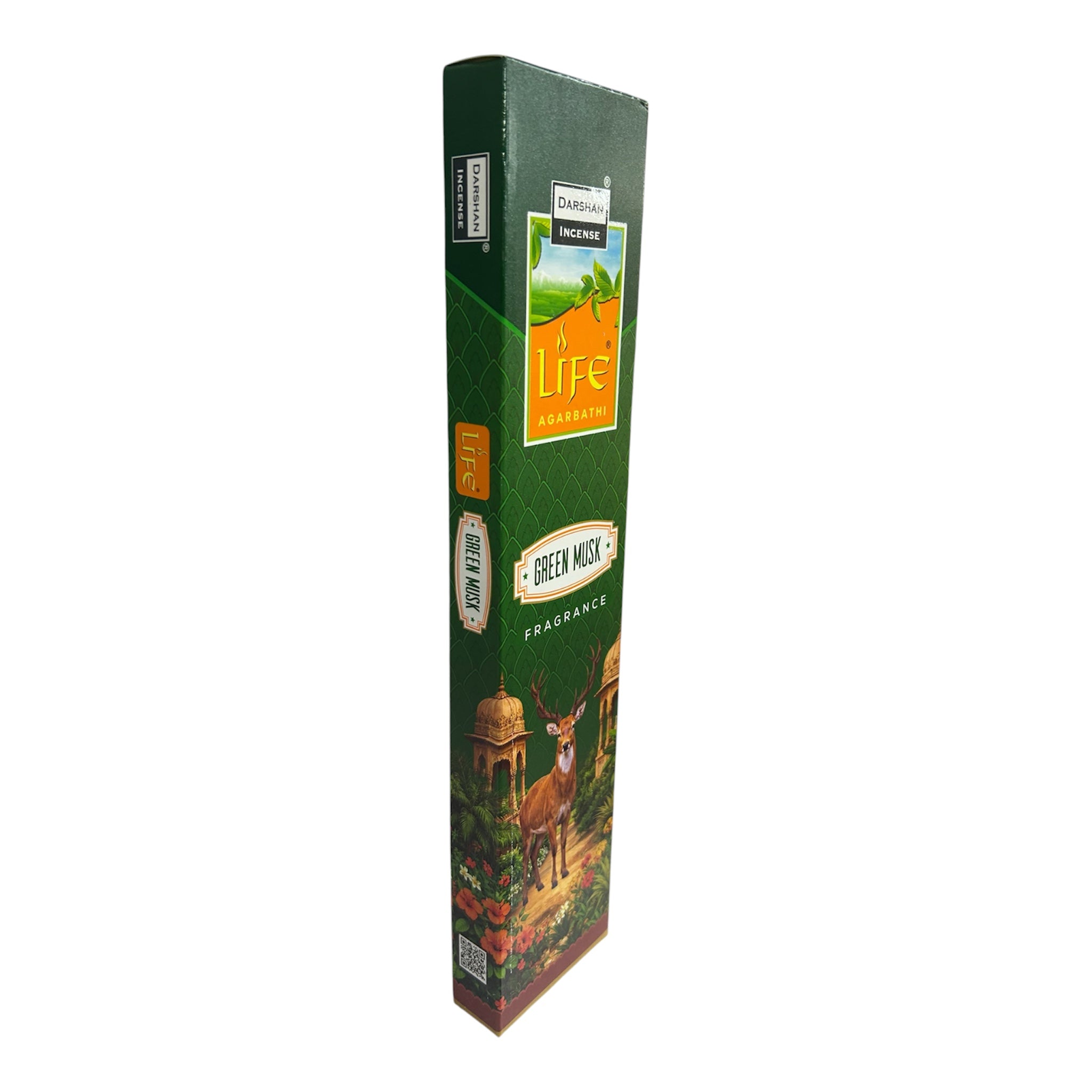 Darshan Life Green Musk Fragrance Agarbathi - an Elegant blend of Kasturi for Pooja & Yoga