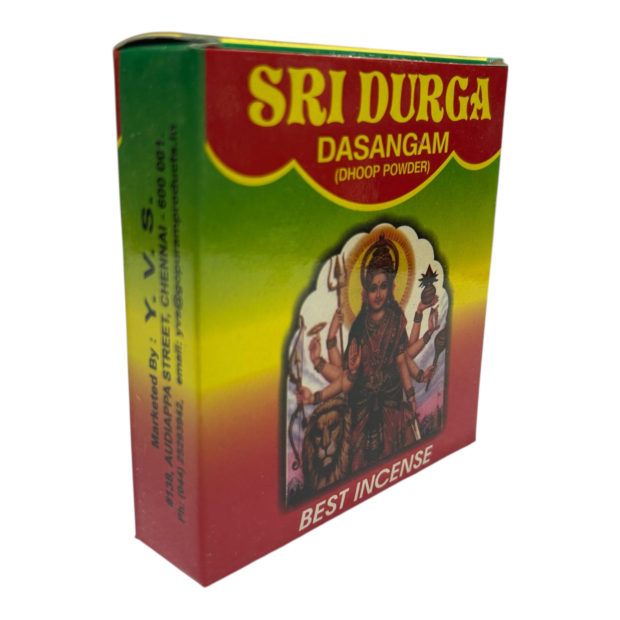 Sri Durga Dasangam Dhoop Powder – Traditional Herbal Blend for Pooja & Meditation
