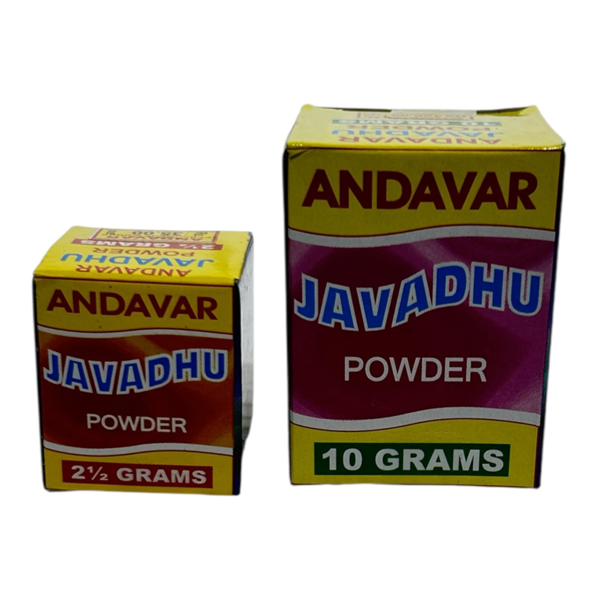 Andavar Javadhu Powder 2.5 & 10 gms - Herbal Deodorant for Long-Lasting Freshness ஜவ்வாது தூள்