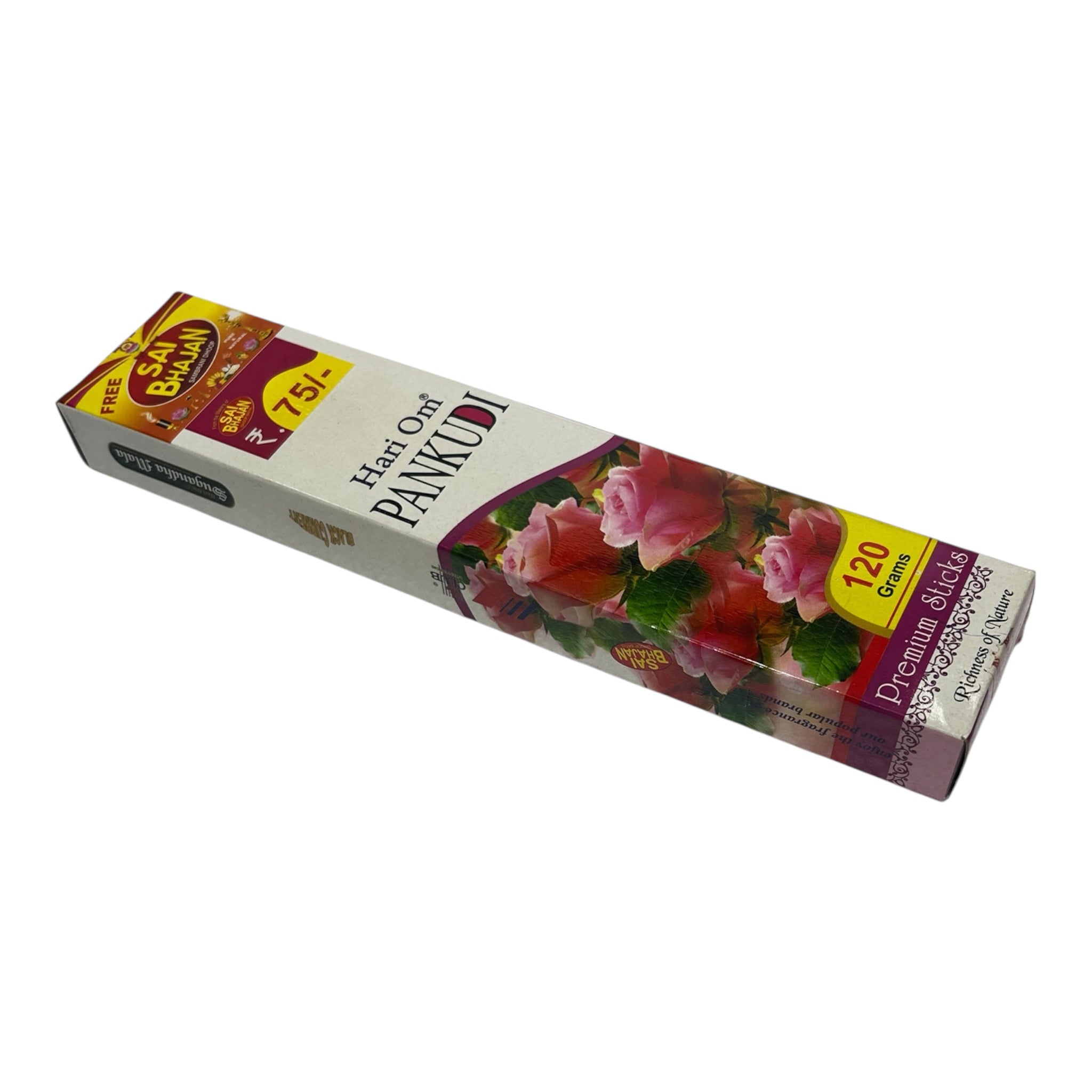 Hari Om Sai Bhajan Pankudi Premium Sticks - Fragrance of Devotion in Every Petal