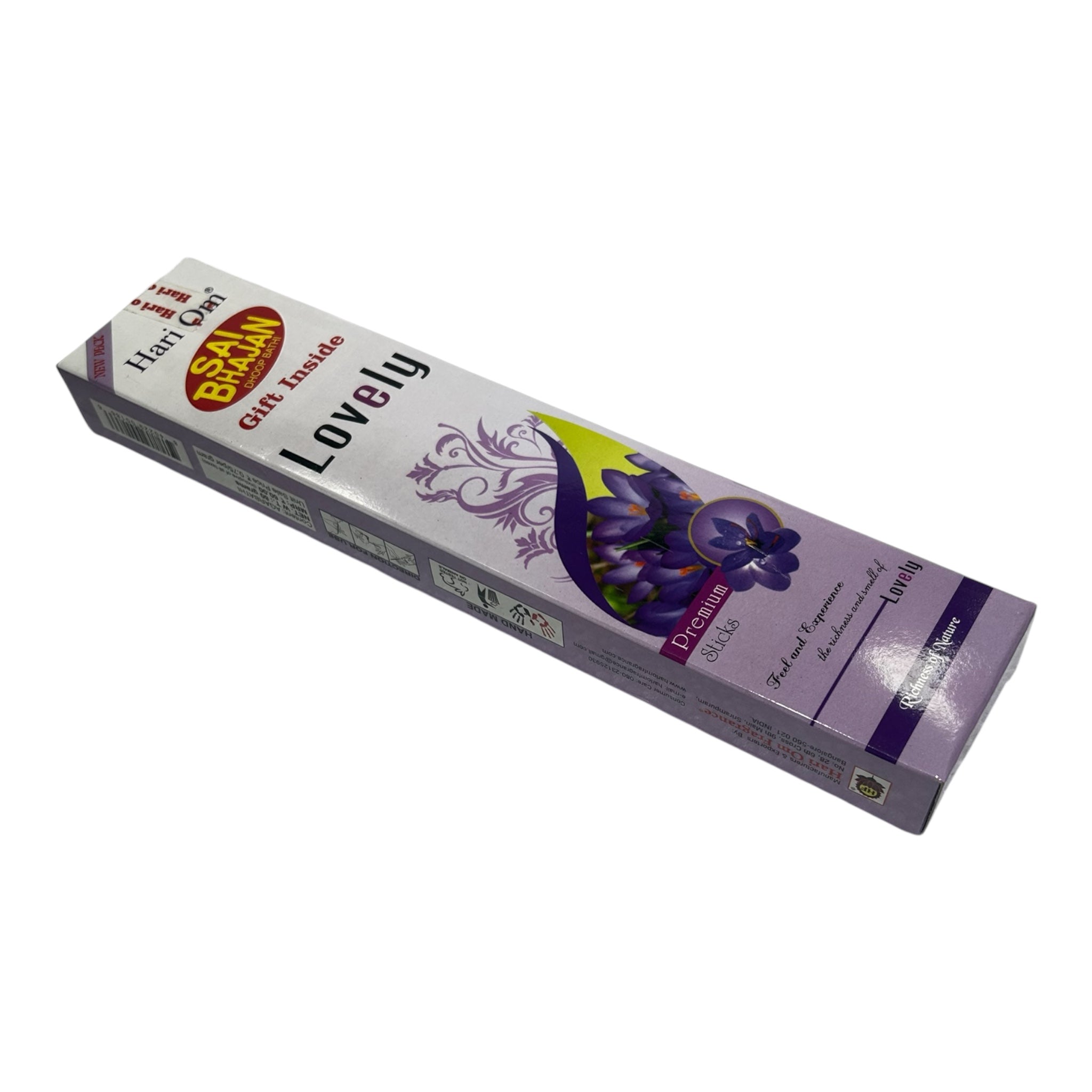 Hari Om Sai Bhajan Lovely Premium Sticks - Divine Fragrance for a Serene Mind பூ வாசனை அகர்பத்தி