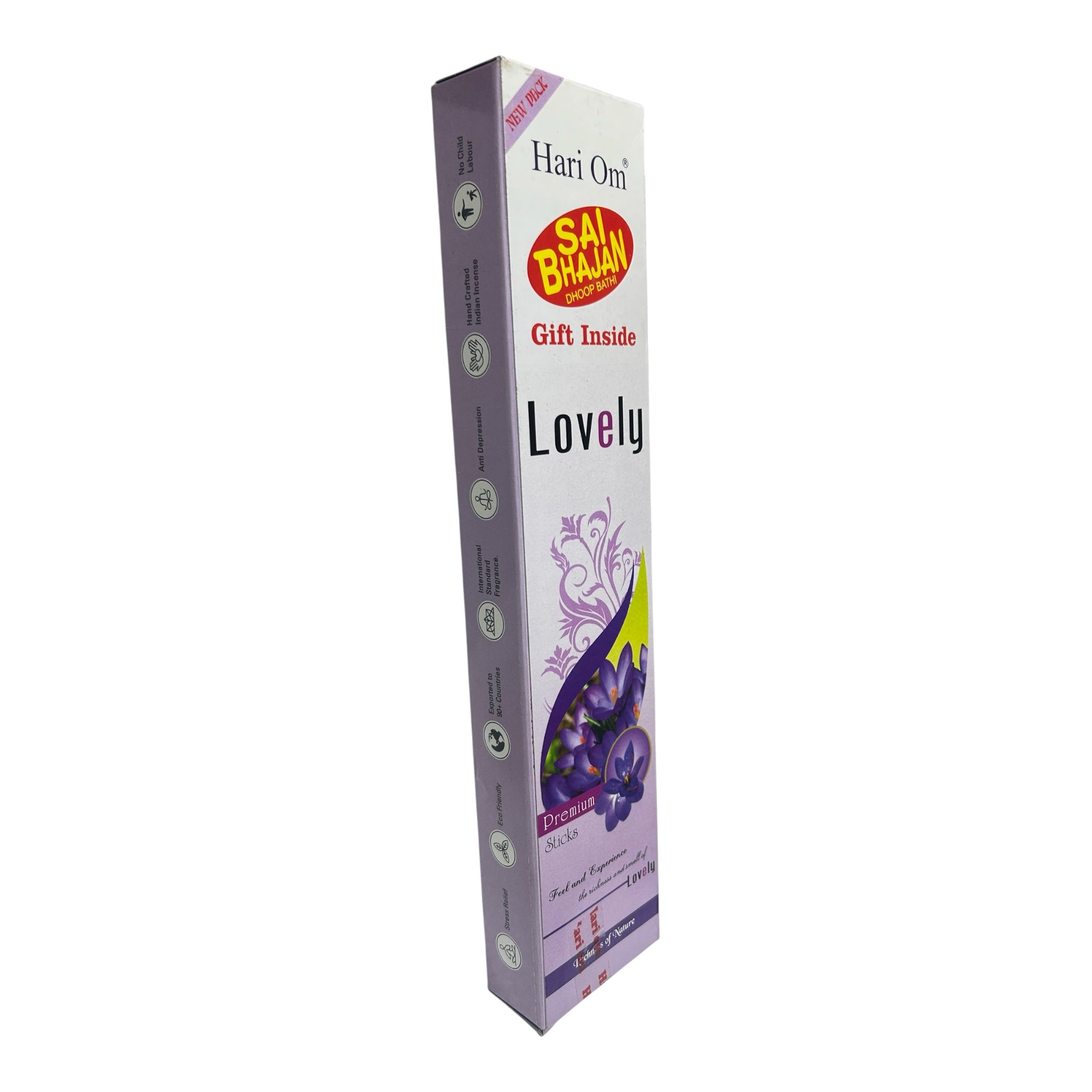 Hari Om Sai Bhajan Lovely Premium Sticks - Divine Fragrance for a Serene Mind பூ வாசனை அகர்பத்தி