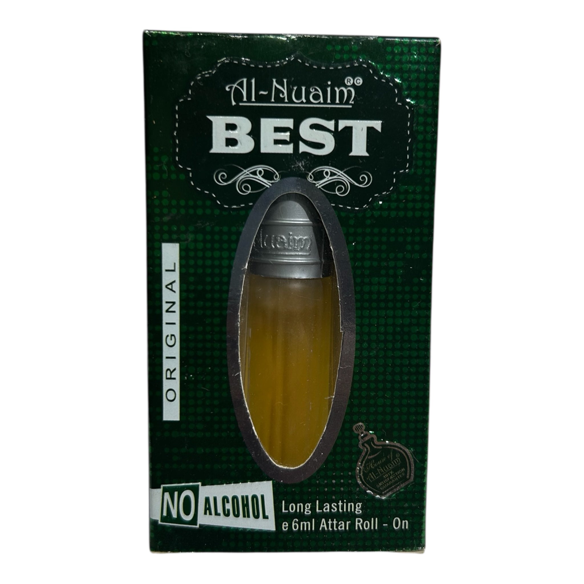 Al Nuim Best Attar 6ml Long-Lasting Alcohol-Free Perfume Oil for Men & Women