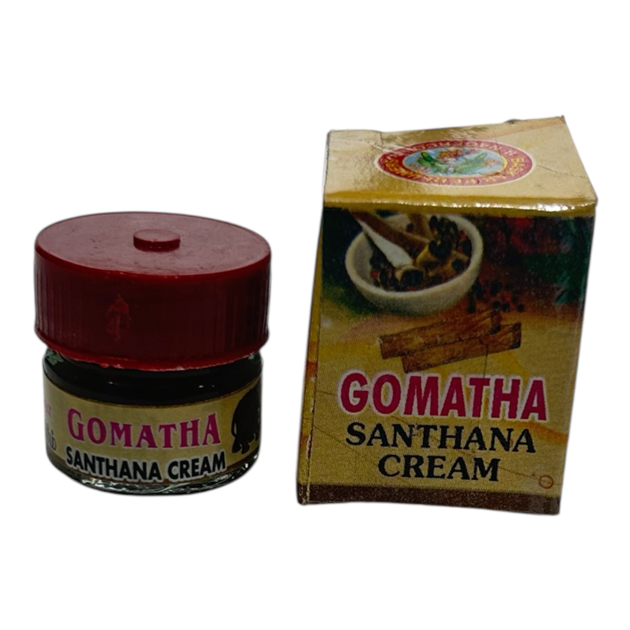 Gomatha Chandan Cream 3 gms – Traditional Natural Sandalwood Fragrance Cream for Daily Use கோமாதா சந்தன வாசனை களிம்பு