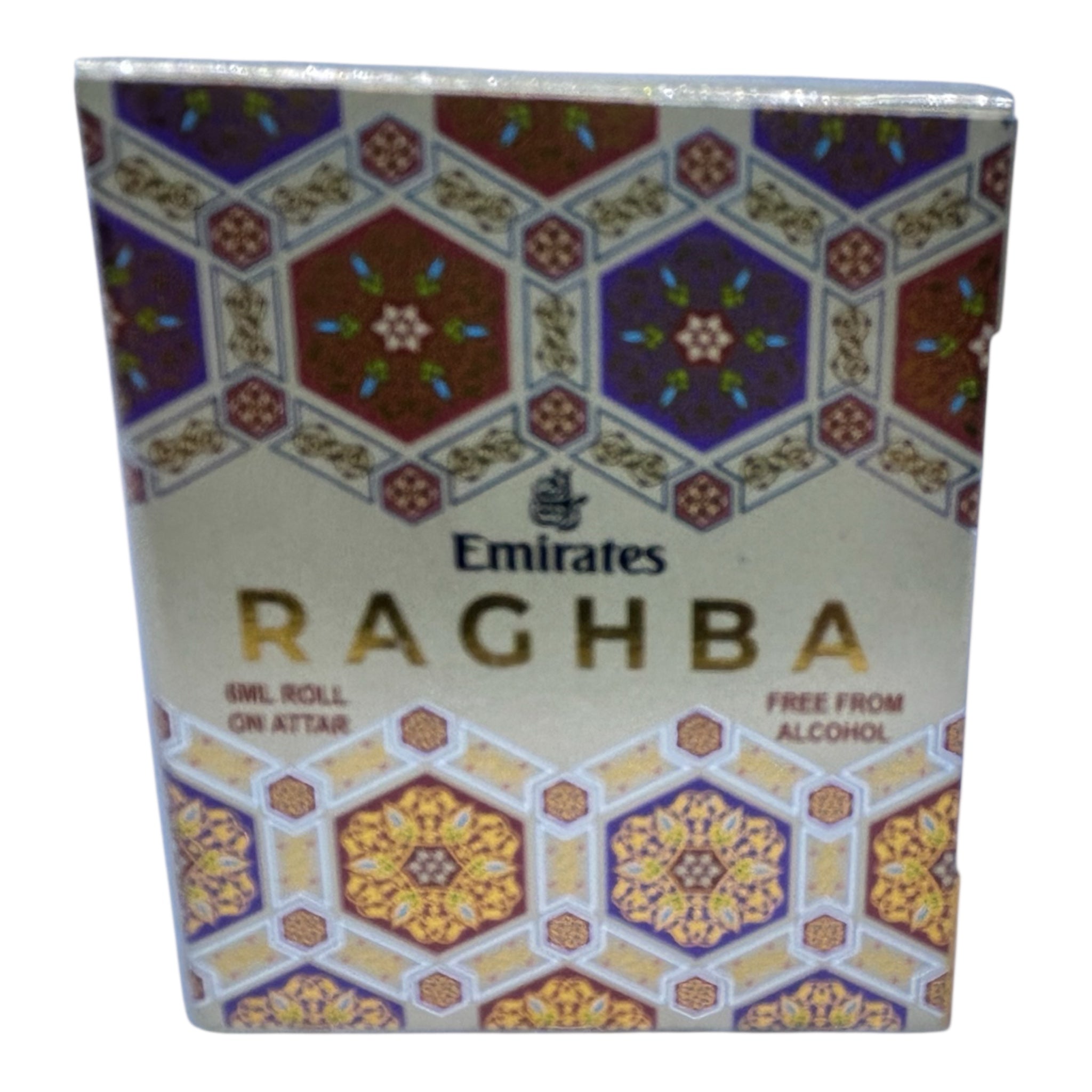 Emirates Raghba Roll On Attar 6 ml -  Sweet Oriental Long Lasting Perfume Oil