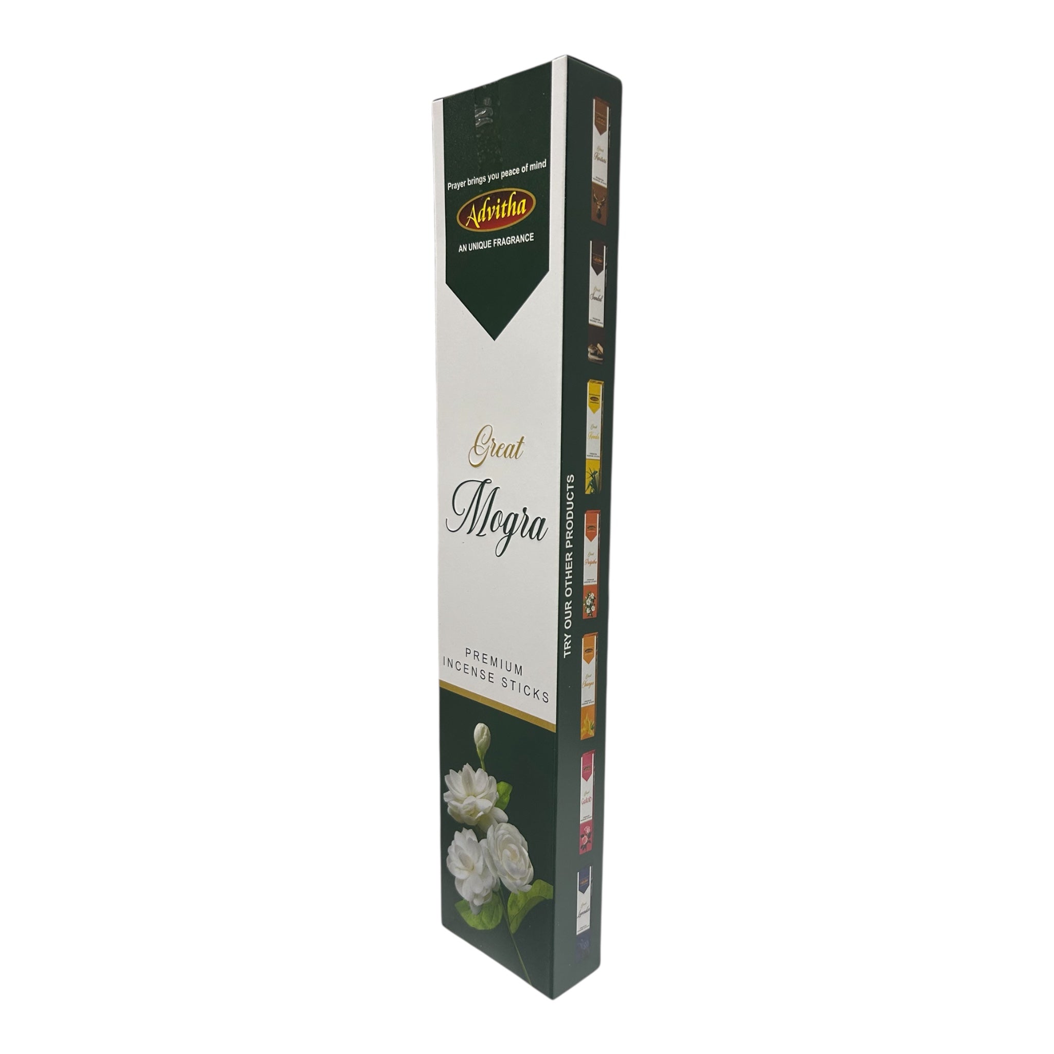 Advitha Great Mogra Incense Sticks Jasmine Agarbathi