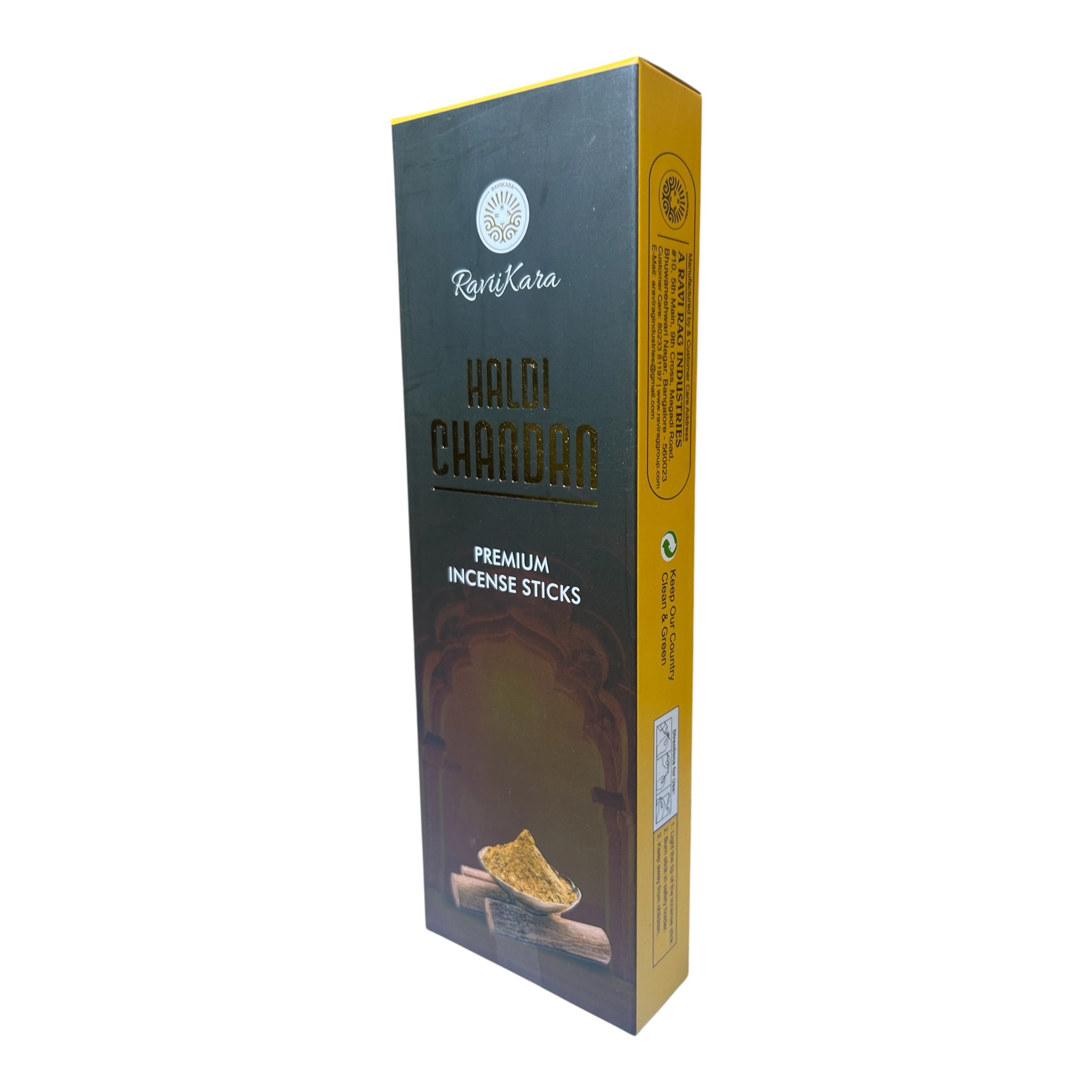 Ravikara Haldi Chandan Premium Incense Sticks