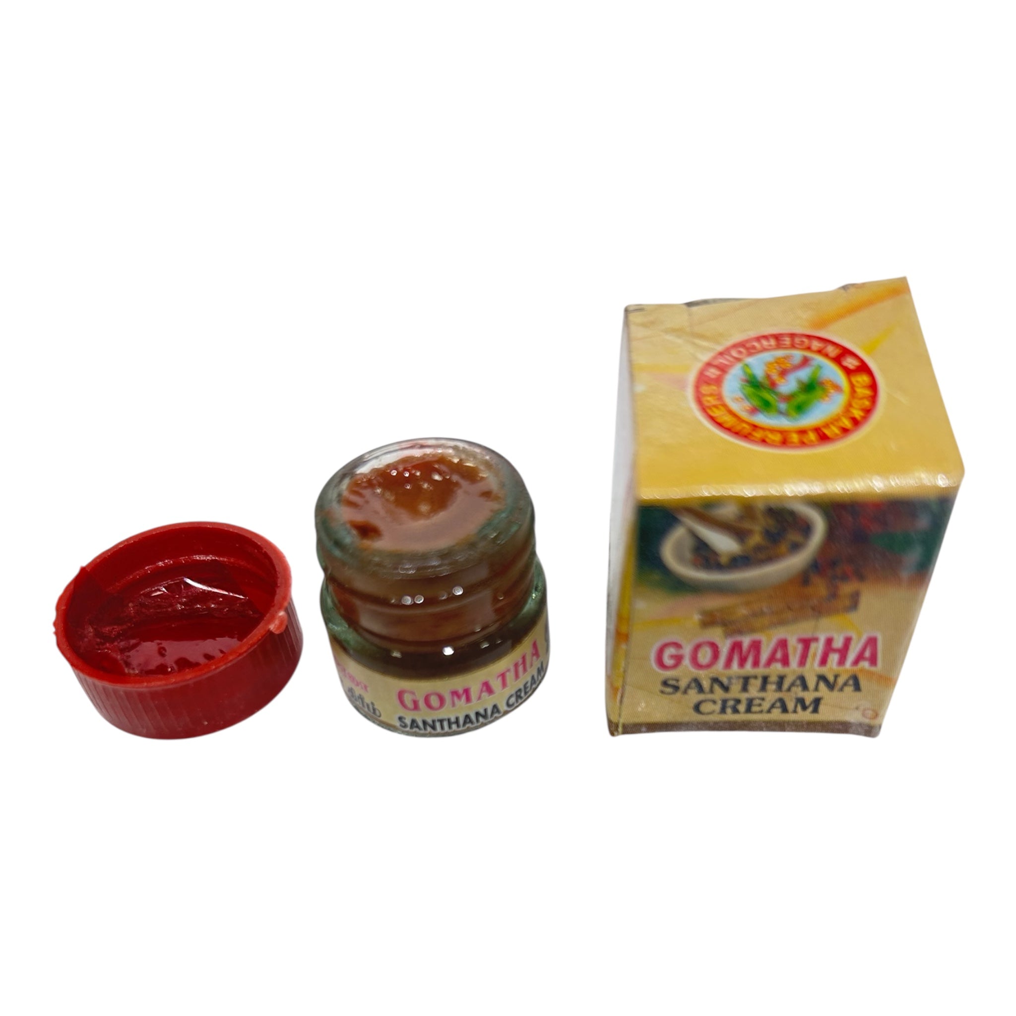 Gomatha Chandan Cream 3 gms – Traditional Natural Sandalwood Fragrance Cream for Daily Use கோமாதா சந்தன வாசனை களிம்பு