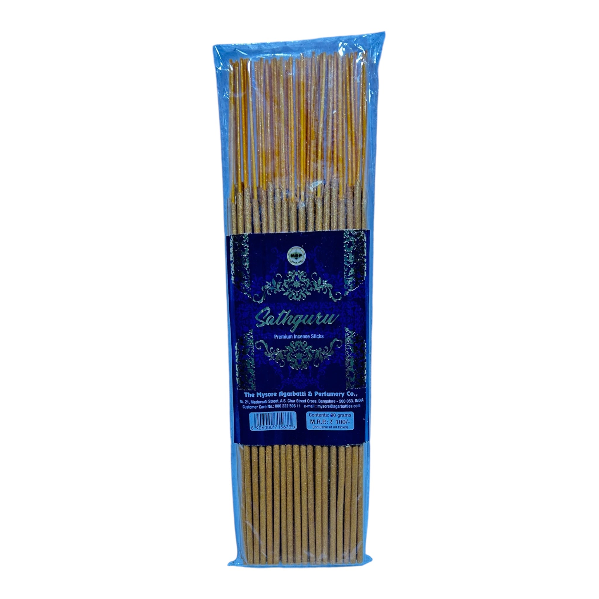 MAP Sathguru Premium Incense Sticks - Traditional Sandal Aroma for Pooja and Spiritual Moments