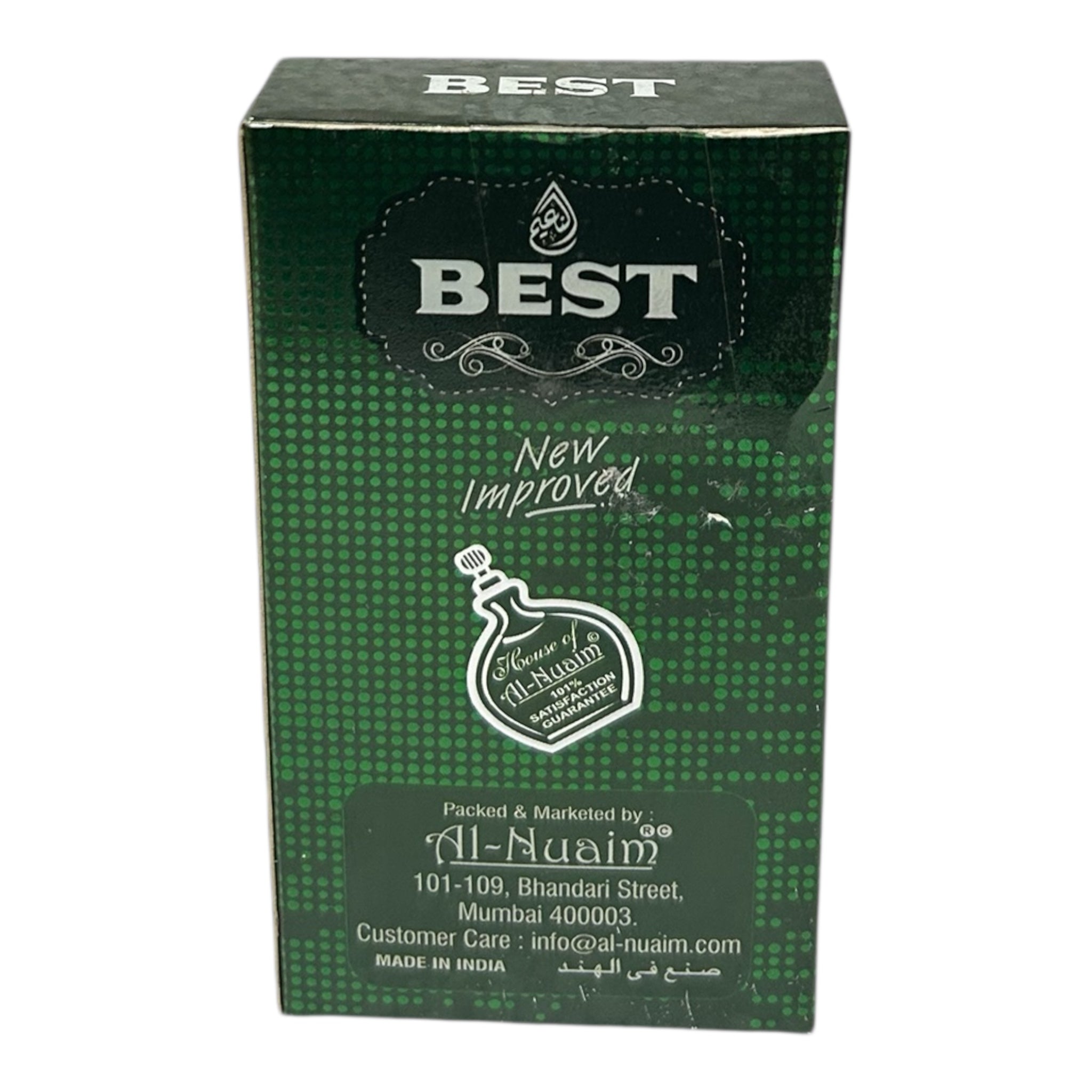 Al Nuim Best Attar 6ml Long-Lasting Alcohol-Free Perfume Oil for Men & Women