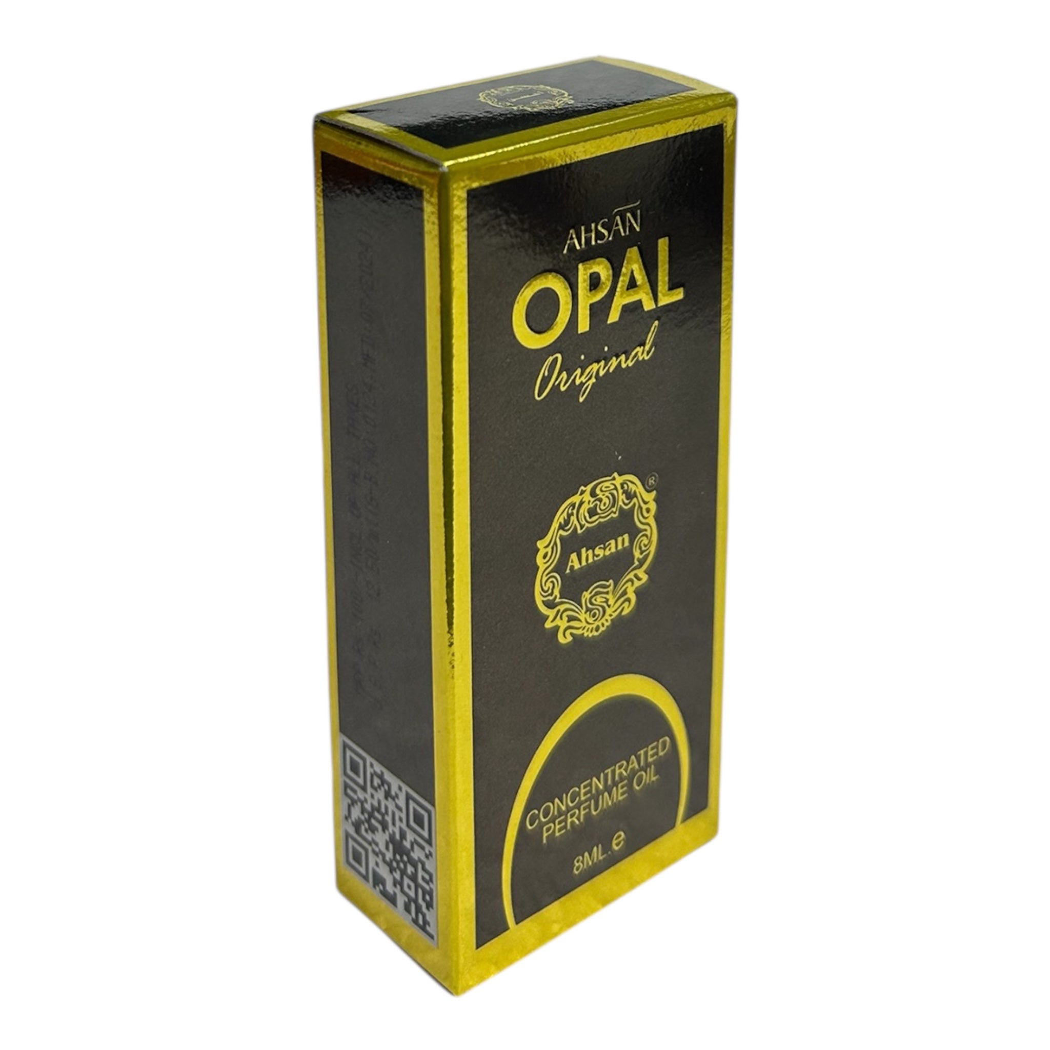 Ahsan Opal Attar Roll-On – Luxurious Natural Alcohol-Free Perfume Oil 8ml Scent