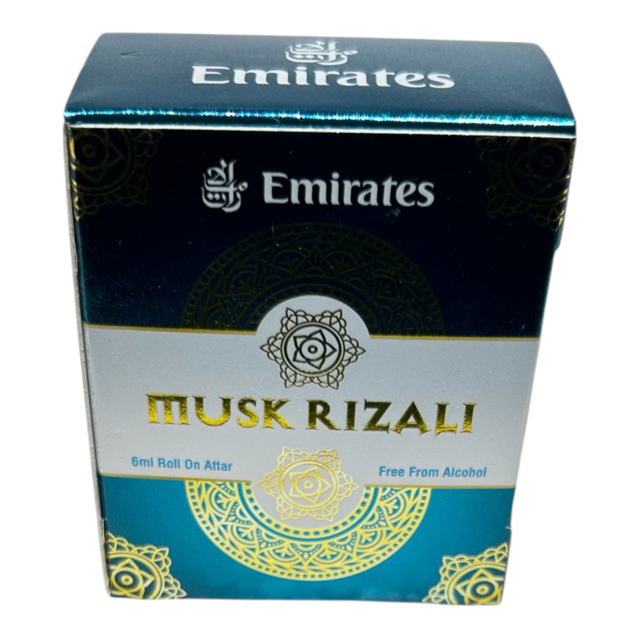 Emirates Musk Rizali Roll On Attar 6 ml -Elegant Long Lasting Musk Perfume Oil for men & women