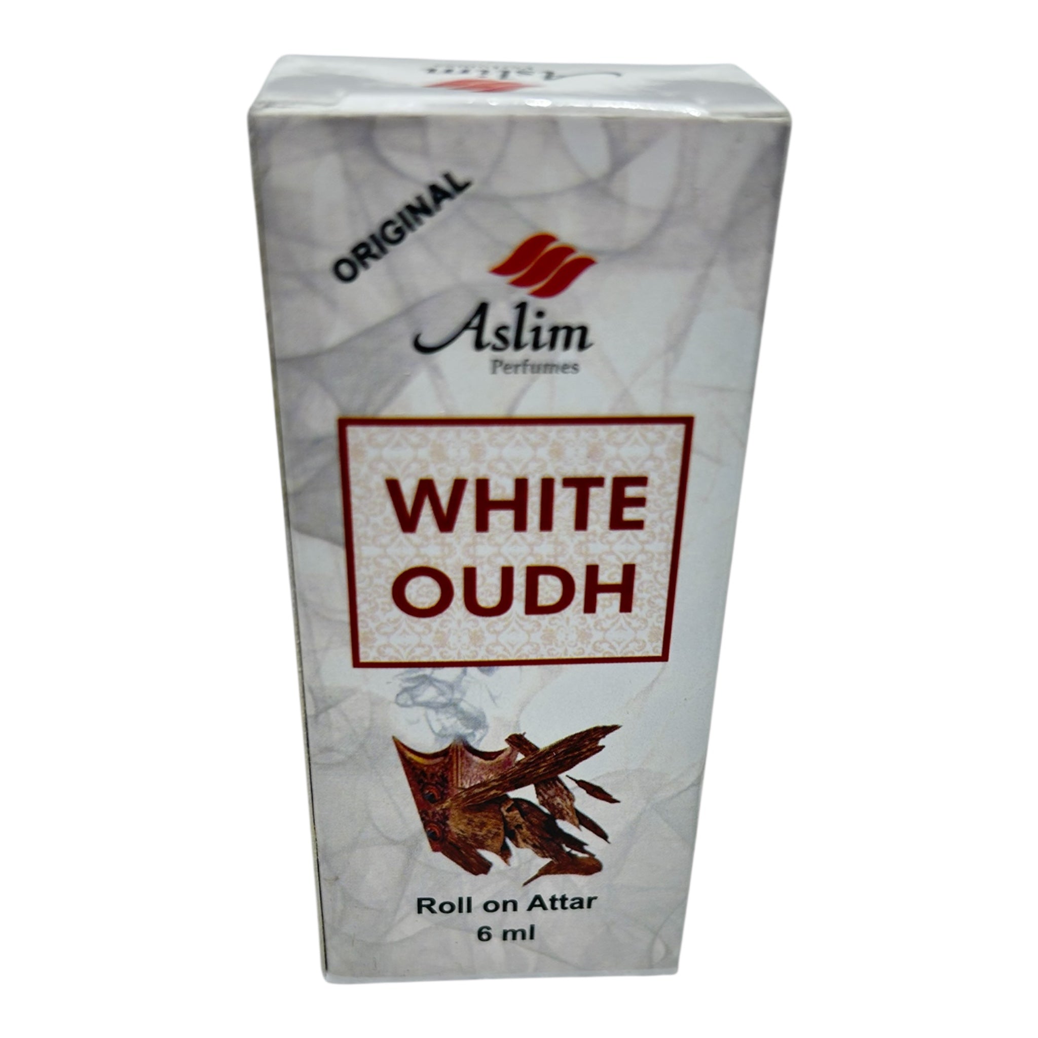 Aslim White Oudh Roll-On Attar 6ml – Alcohol-Free, Long-Lasting Arabian Fragrance