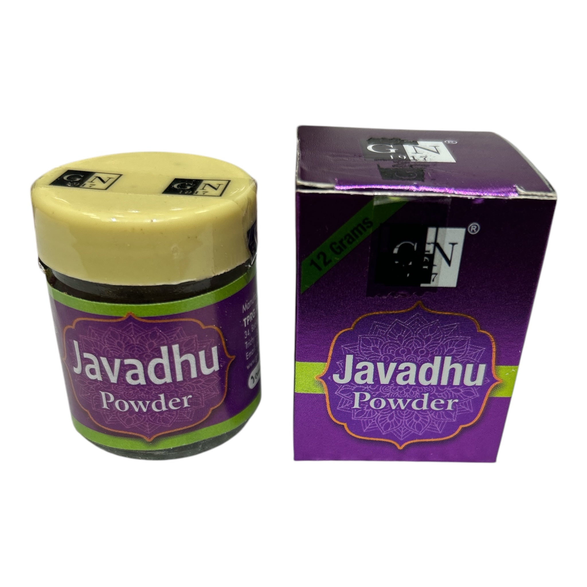 GN Javadhu Powder வாசனை ஜவ்வாது பொடி 12 gms