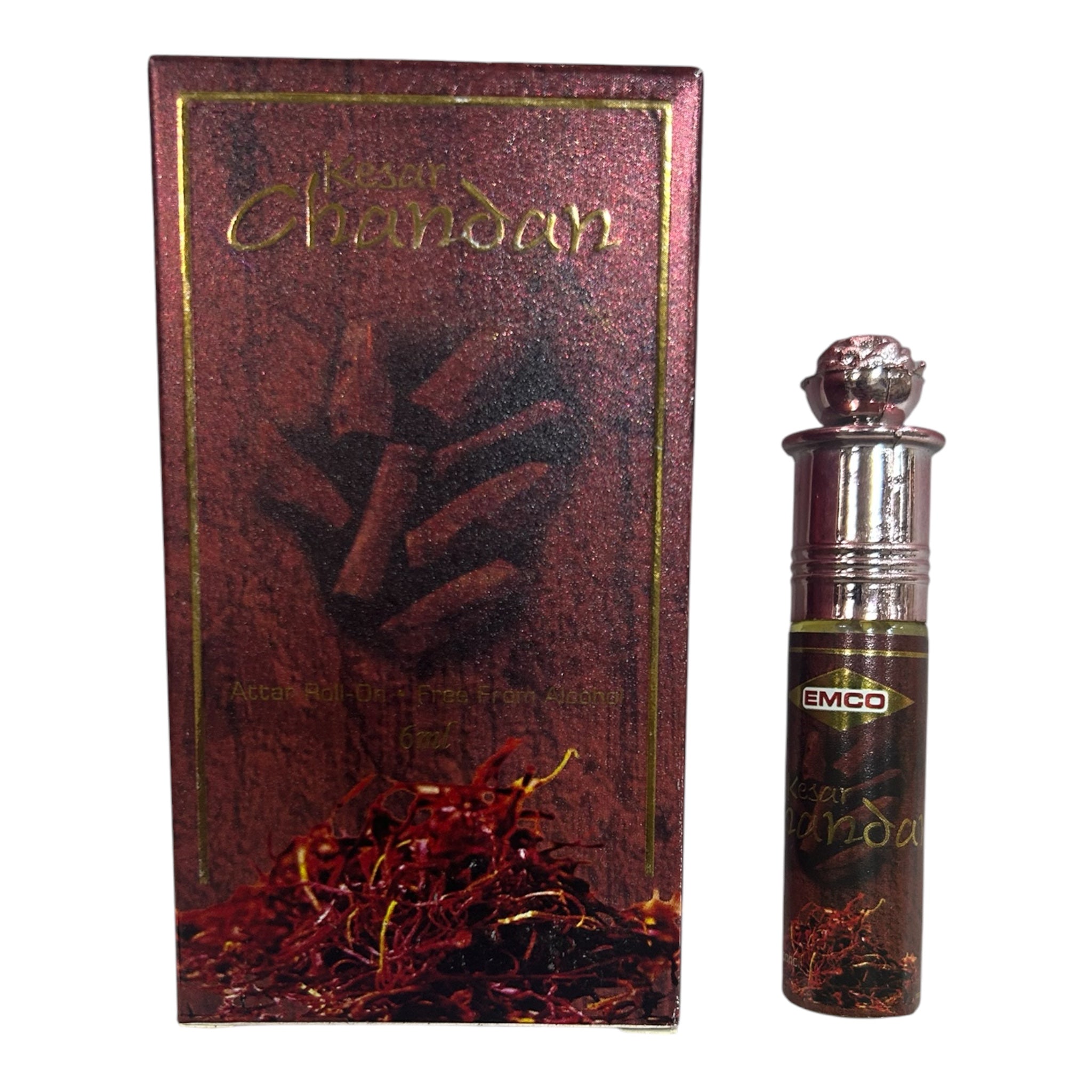 Emco Kesar Chandan Attar Roll On
