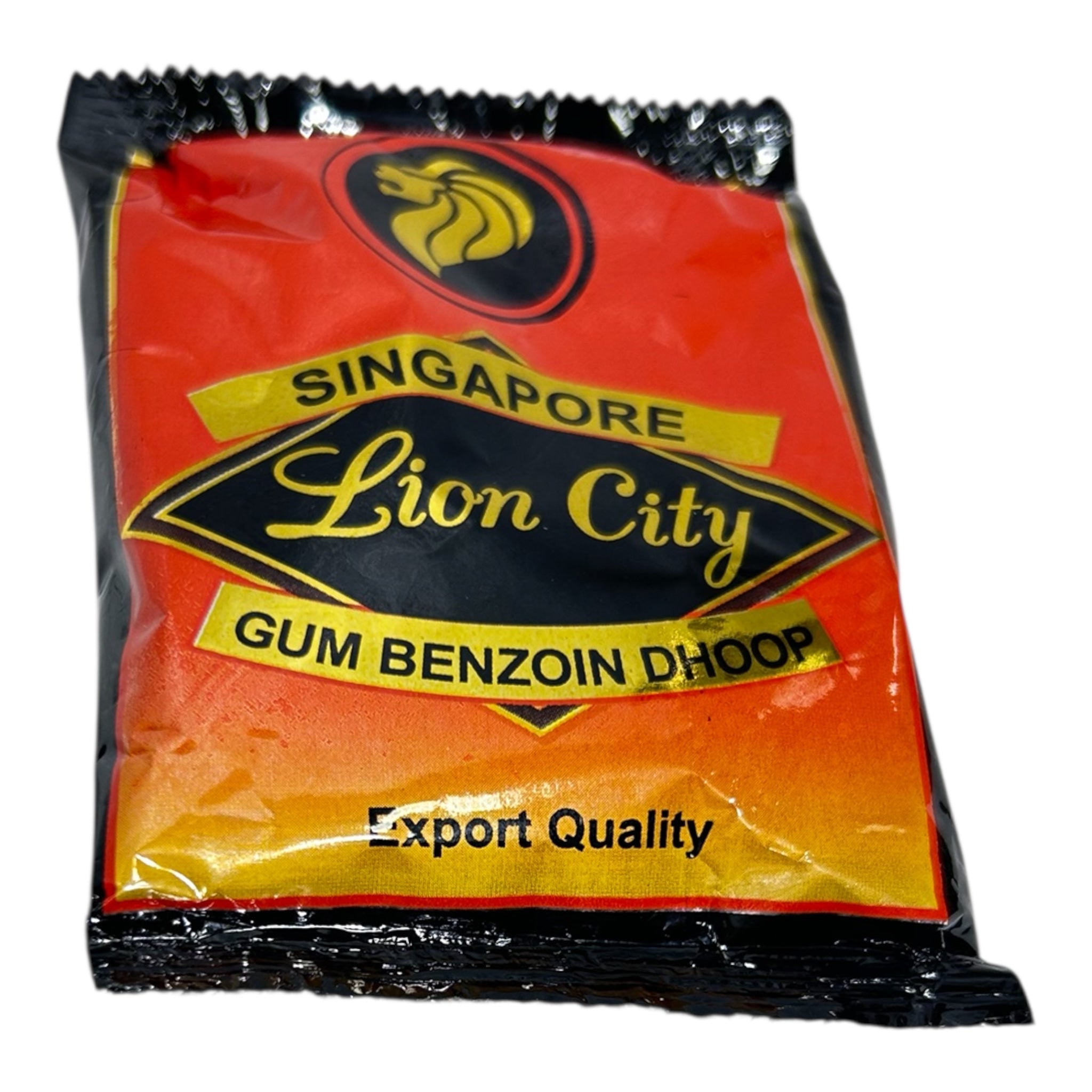 Singapore Lion City Gum Benzoin Dhoop Sambrani powder - சிங்கப்பூர் சாம்பிராணி Pure Resin for Powerful Spiritual Cleansing