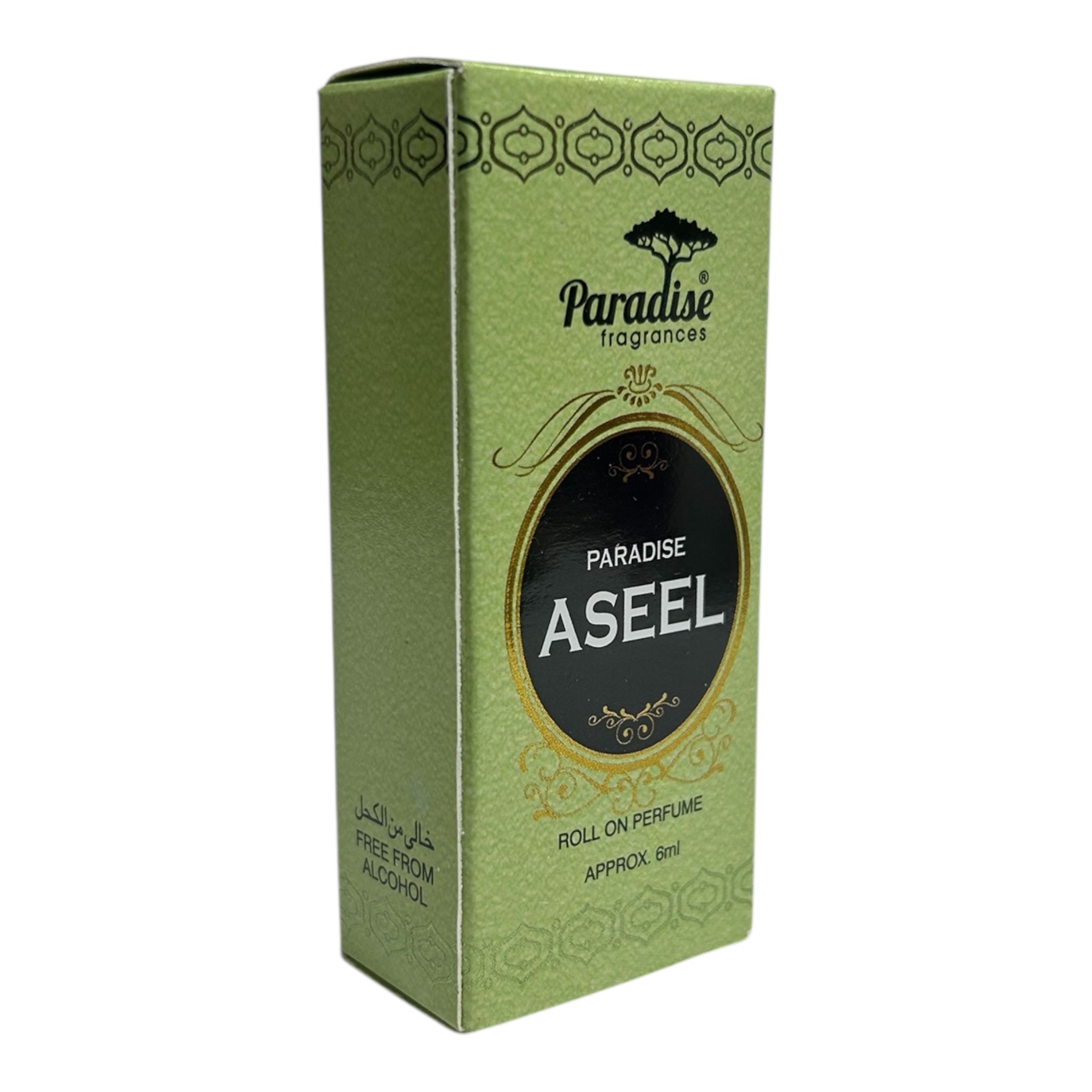 Paradise Aseel Attar Roll-On – Long-Lasting Alcohol-Free Arabic Perfume Oil 6 ml