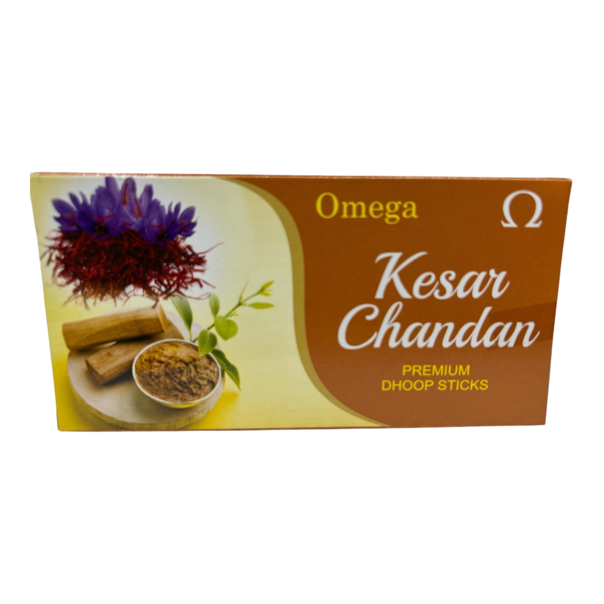 Omega Kesar Chandan Premium Dhoop Sticks