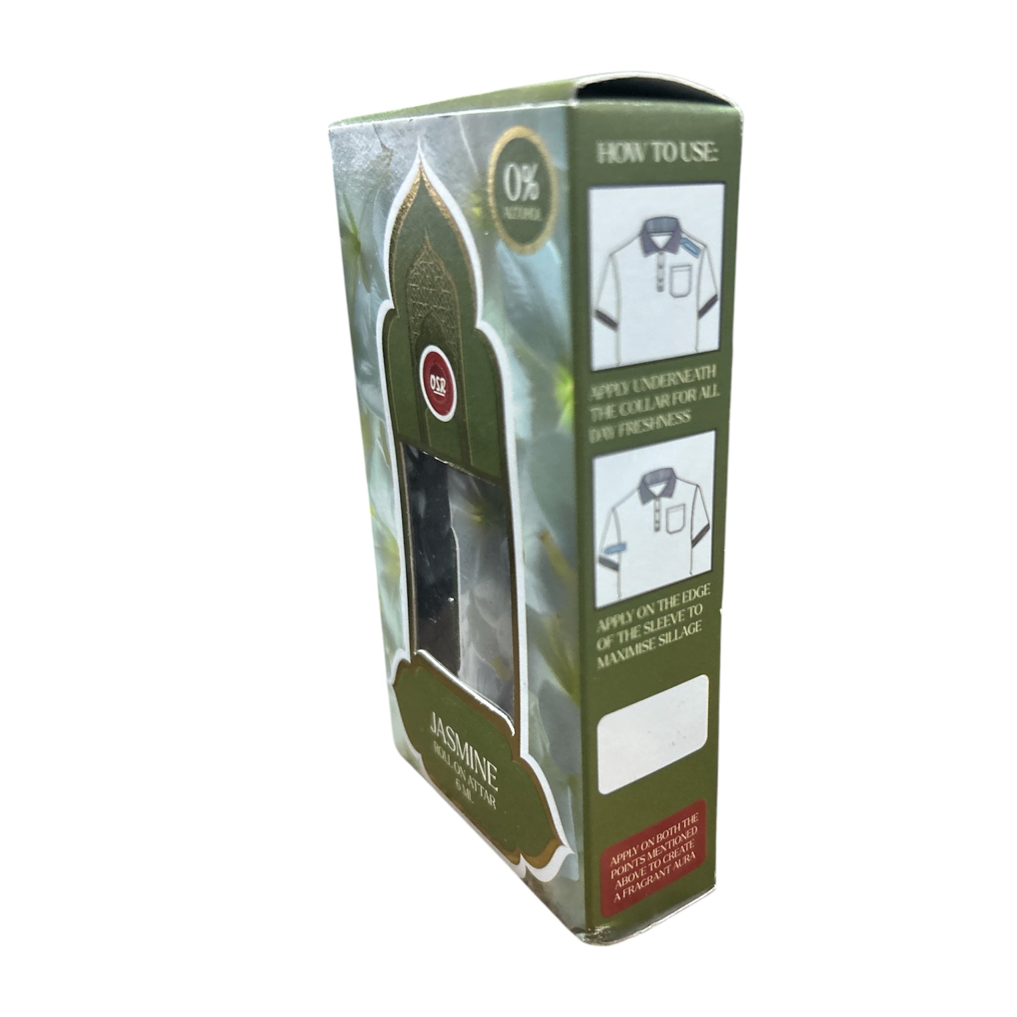 OSR Jasmine Roll On Attar 6 ml - classic natural Fragrance