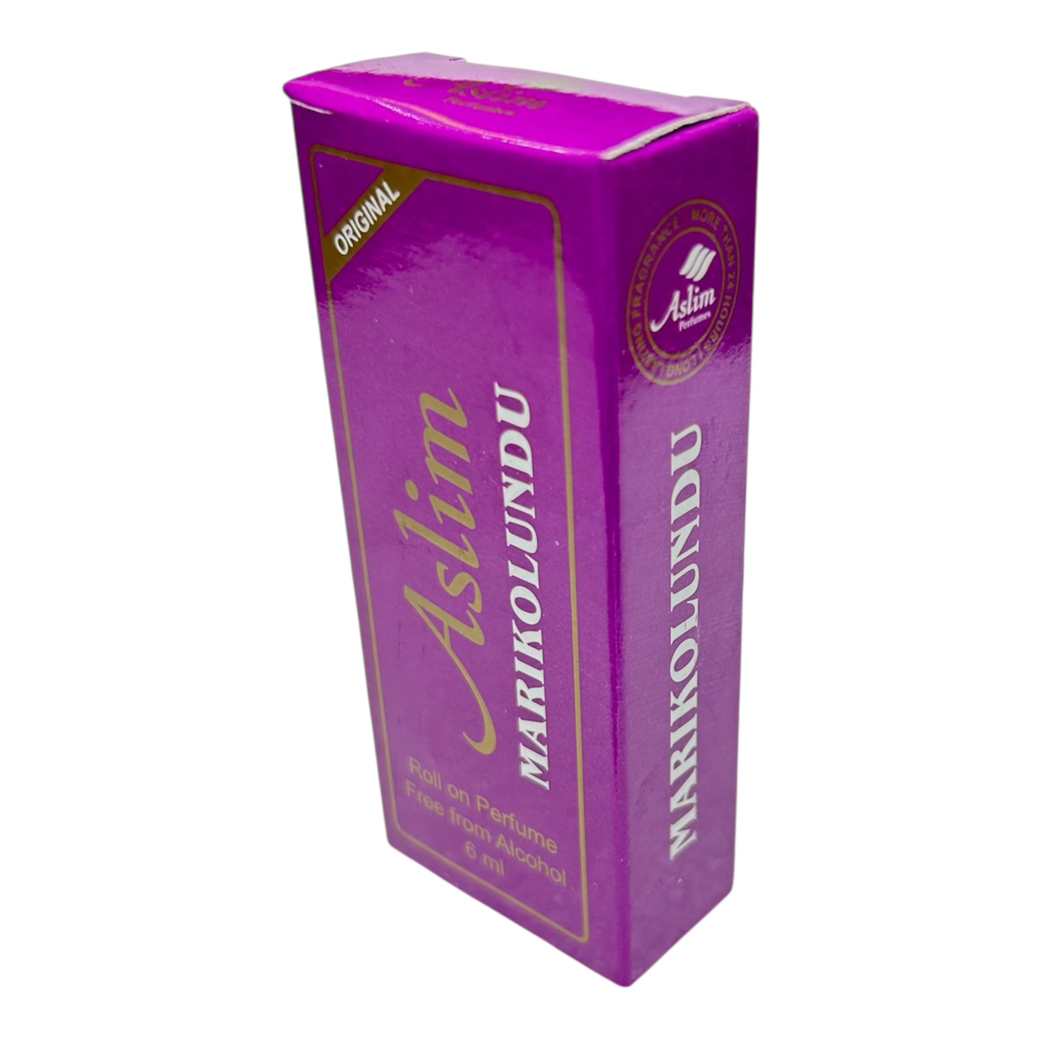 Aslim Marikolundu Roll On Perfume 6 ml - Pleasant Fragrance Oil for Men & Women