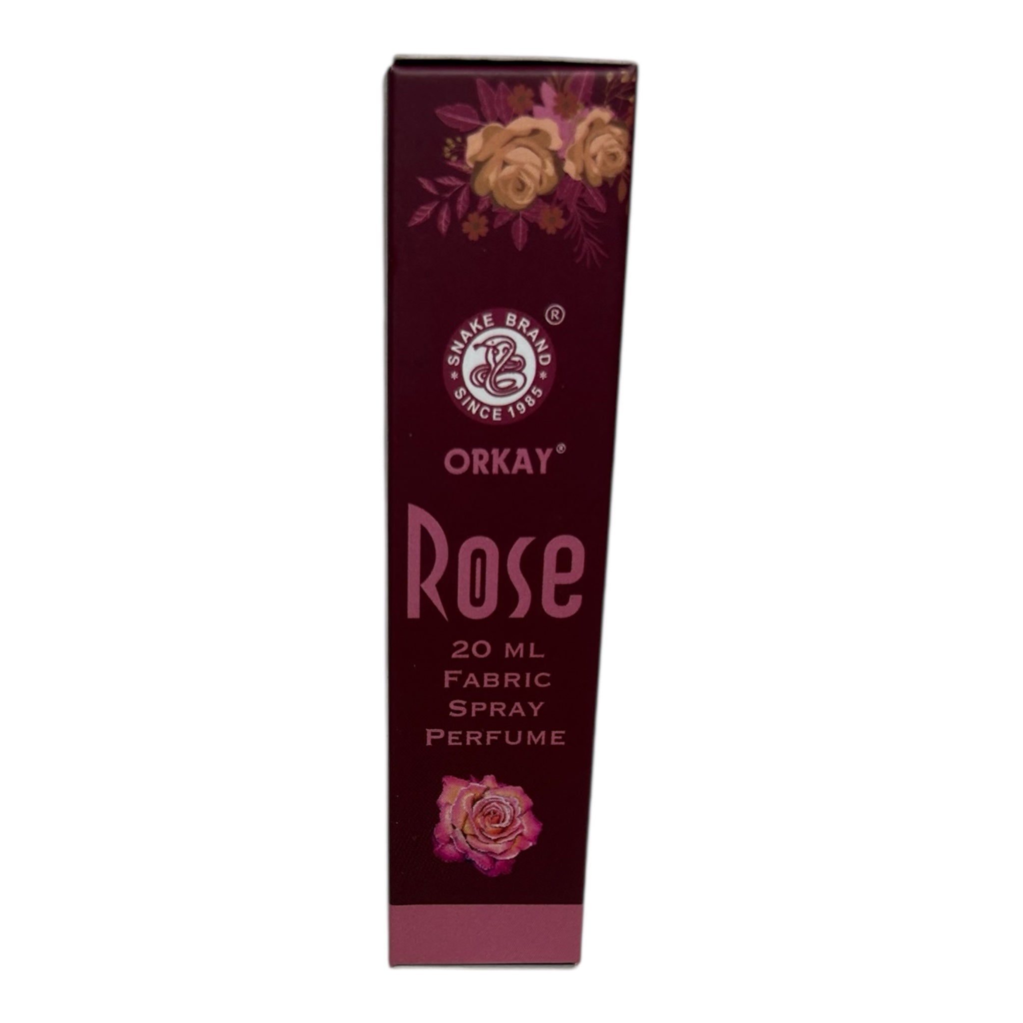 Orkay Rose Fabric Spray Perfume (20 ml) Delicate & Long‑Lasting Linen Mist ரோஜா வாசனை