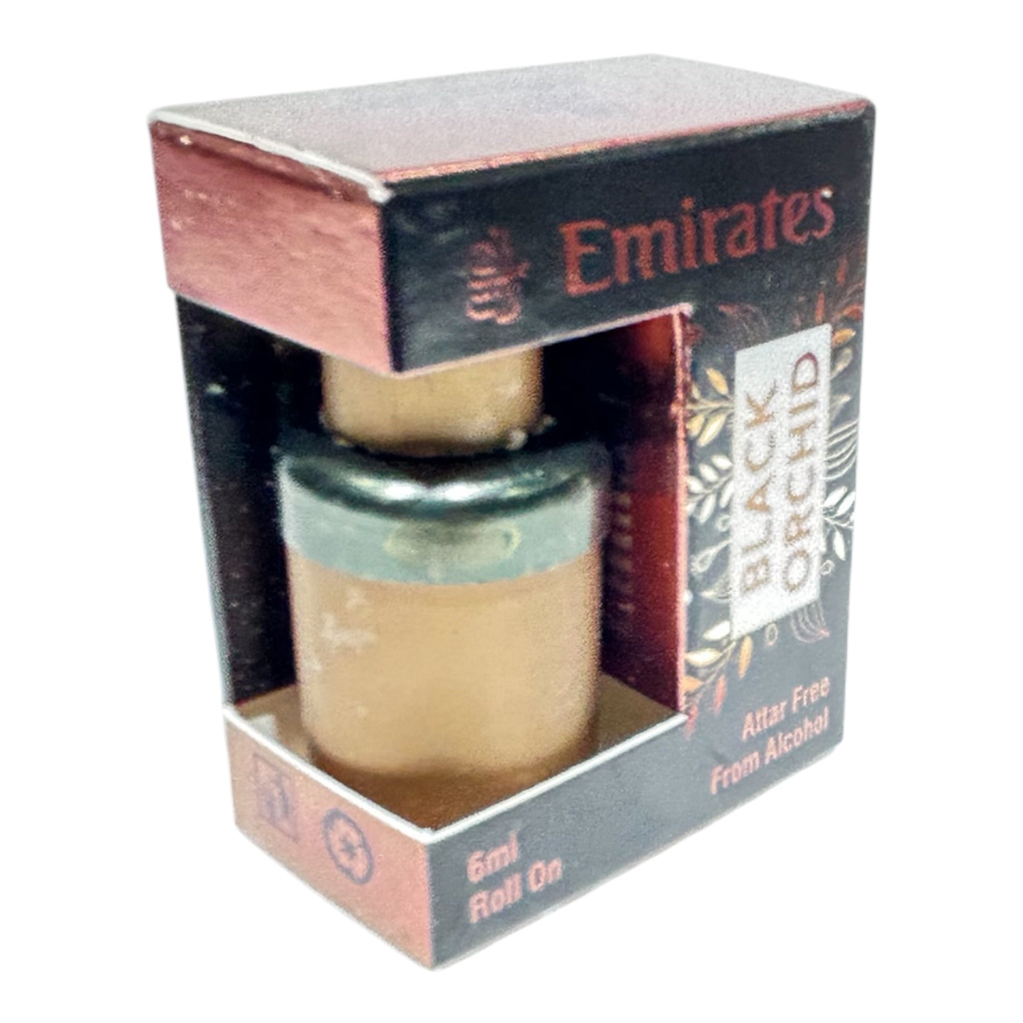 Emirates Black Orchid Roll On Attar – Long-Lasting Floral Perfume Oil 6 ml