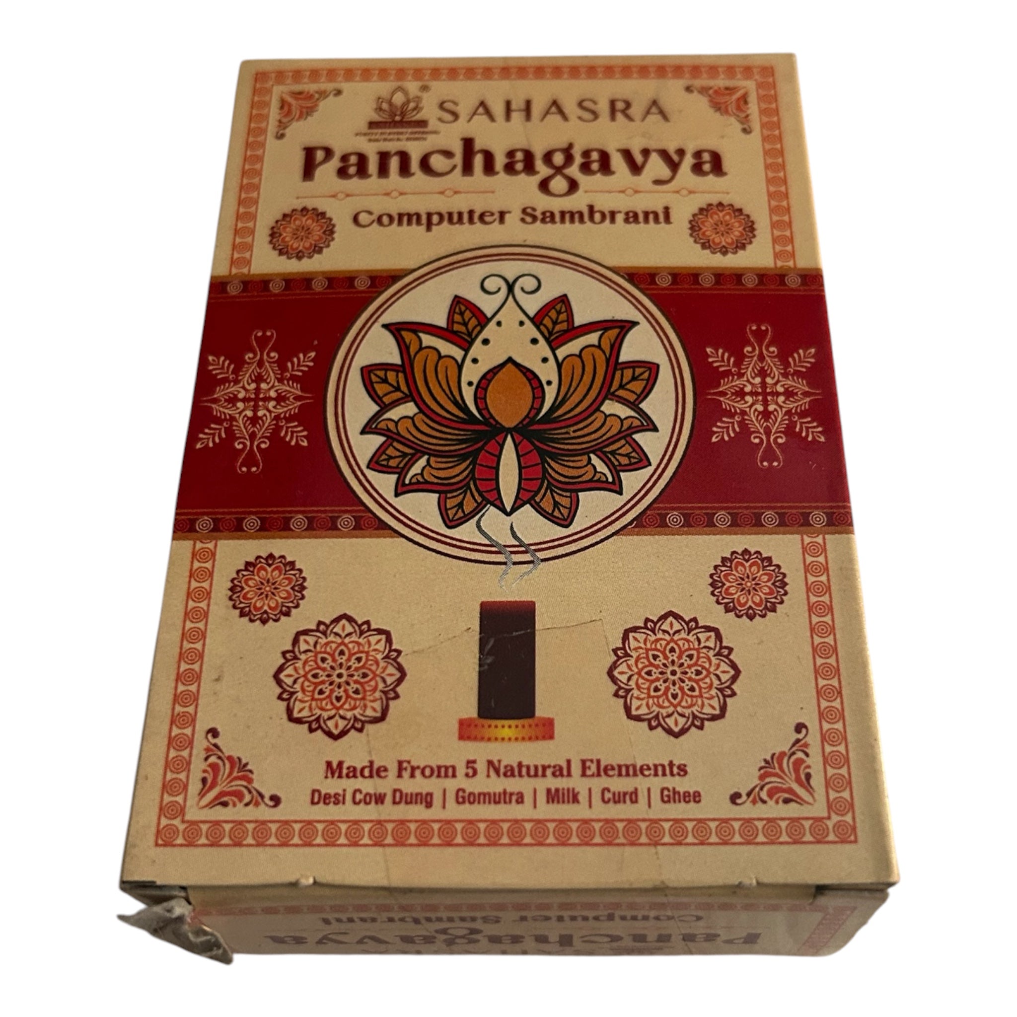 Sahasra Panchagavya Computer Sambrani