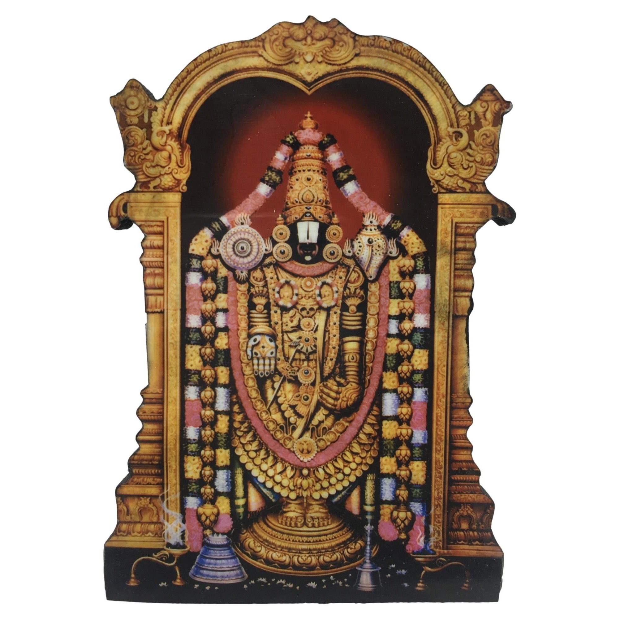 Balaji Laminated Photo Cut - Sri Prarthana