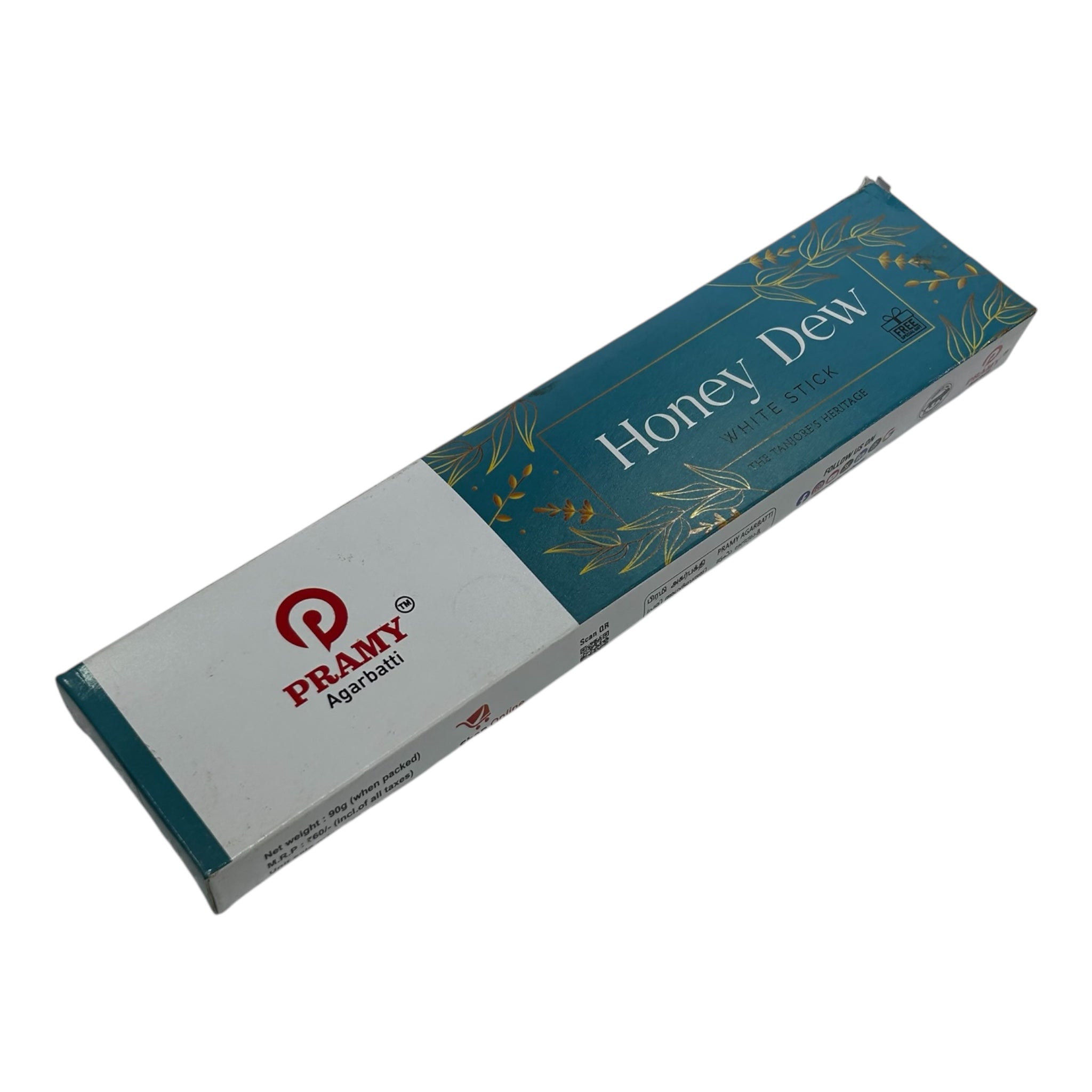 Pramy Honey Dew White Incense Stick - Premium Eco-friendly Sweet Aroma  Agarbathi