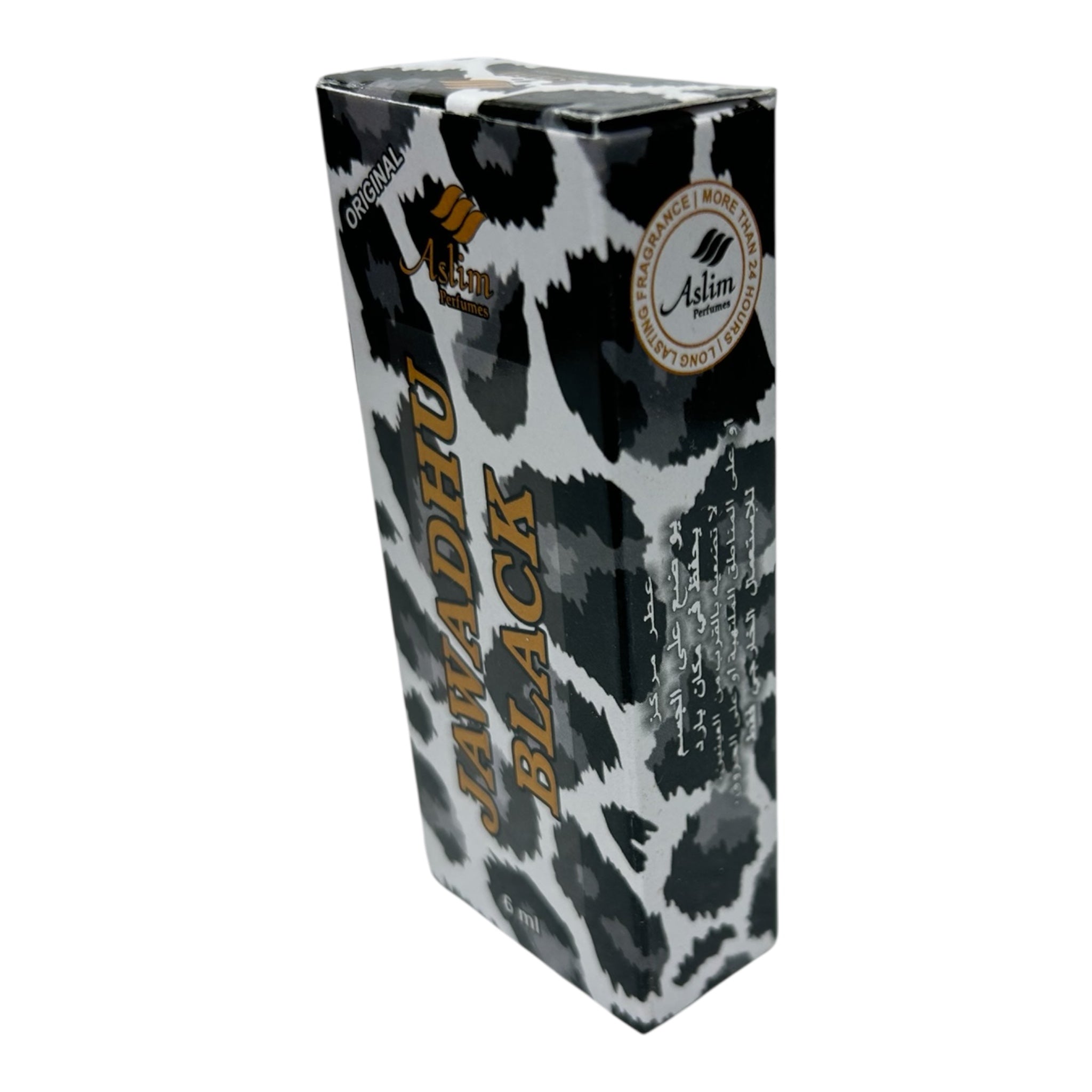 Aslim JaWadhu Black Attar Roll On 6 ml -exotic Javadhu essence Perfume Oil for Men & Women
