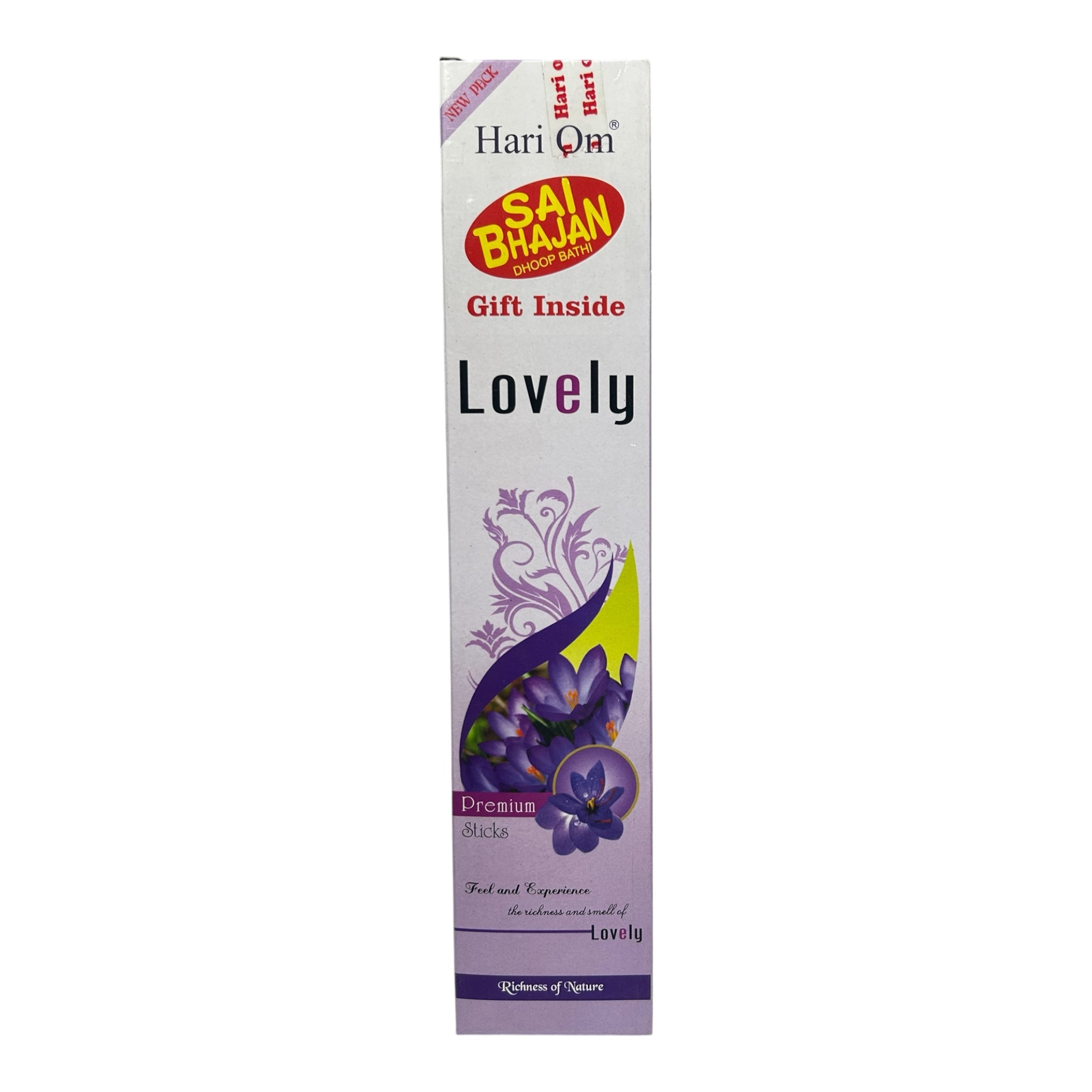 Hari Om Sai Bhajan Lovely Premium Sticks - Divine Fragrance for a Serene Mind பூ வாசனை அகர்பத்தி