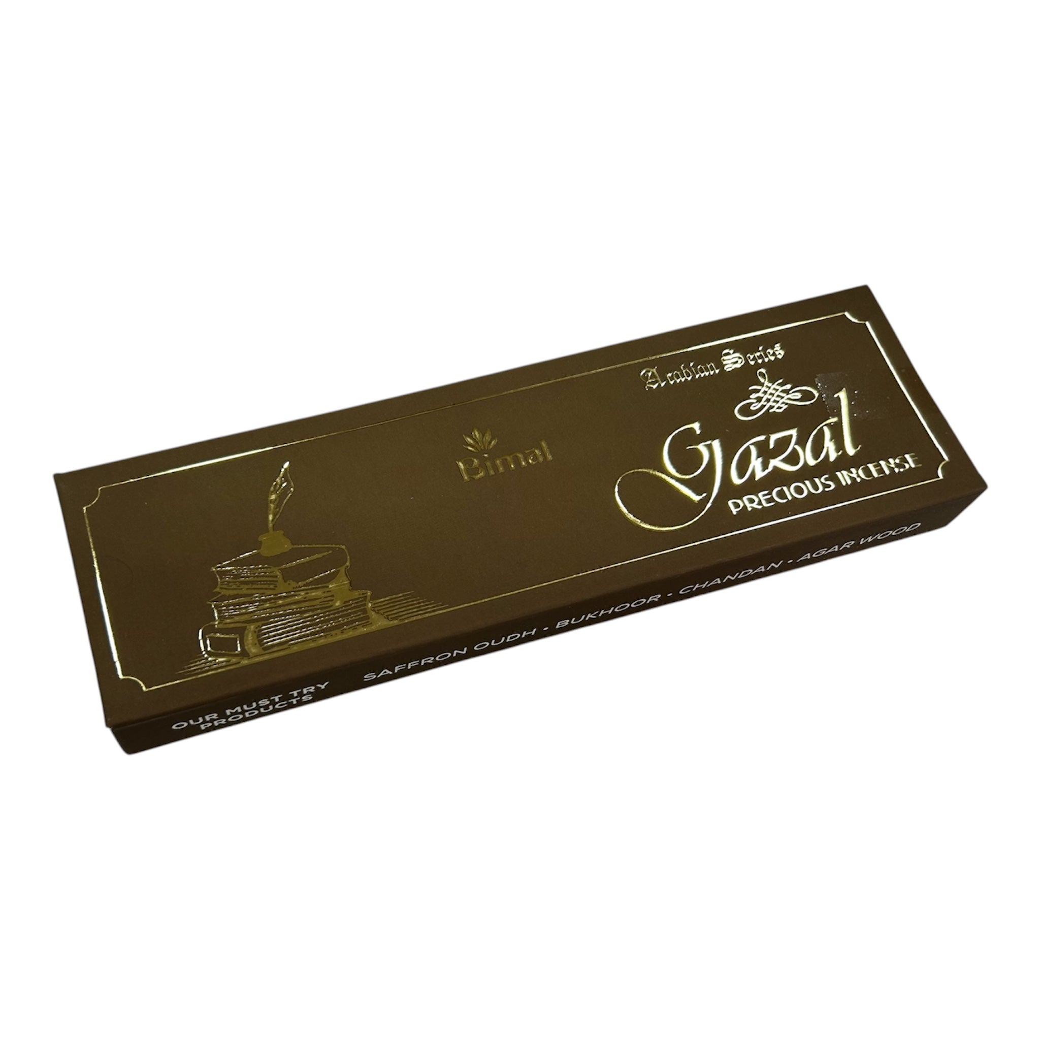 Bimal Gazal Precious Incense Sticks - Arabian Series - rich and lingering fragrance for Pooja