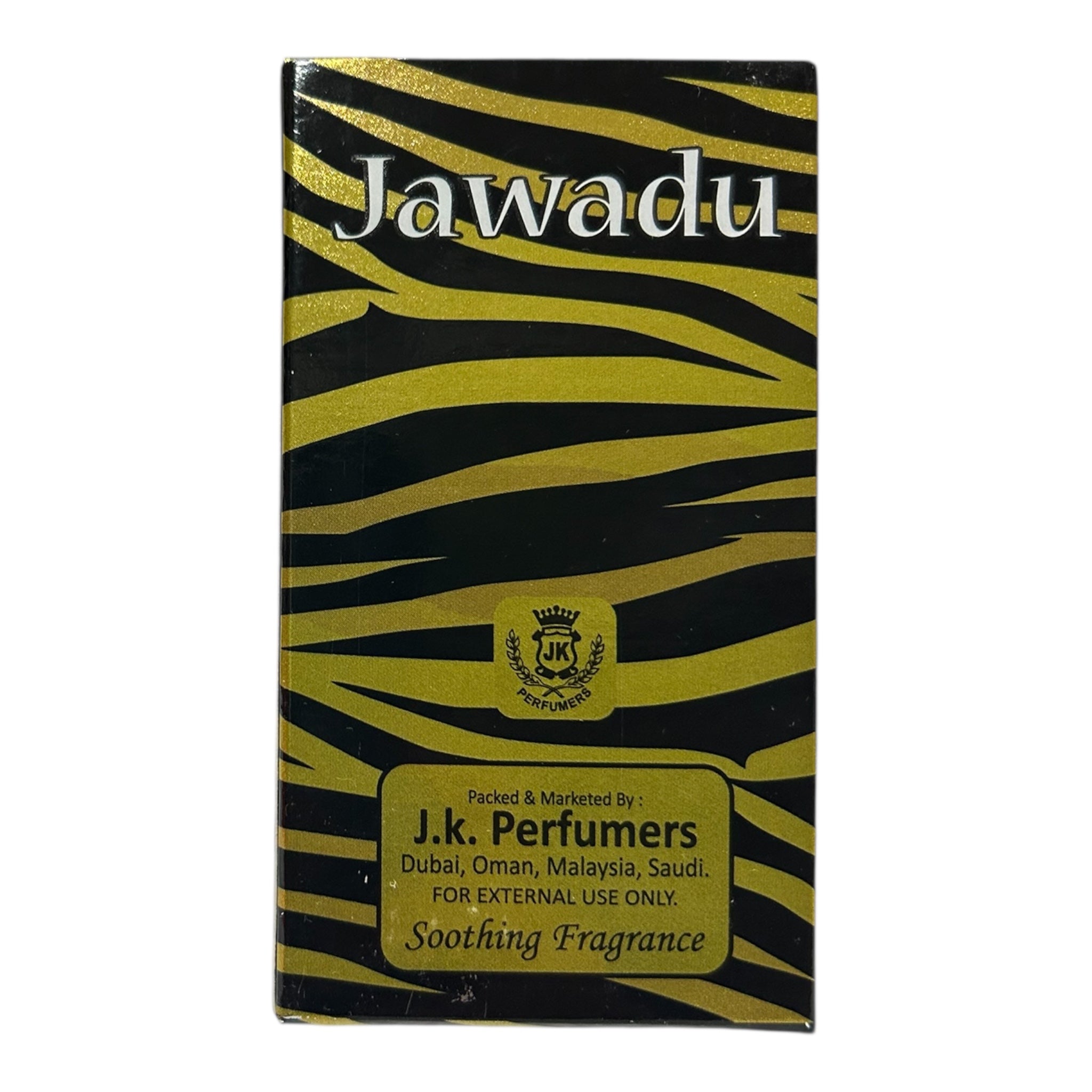 JK Perfumers Jawadu Attar Roll-On – Alcohol-Free Aroma Natural Herbal Sandalwood Fragrance Oil 8 ml