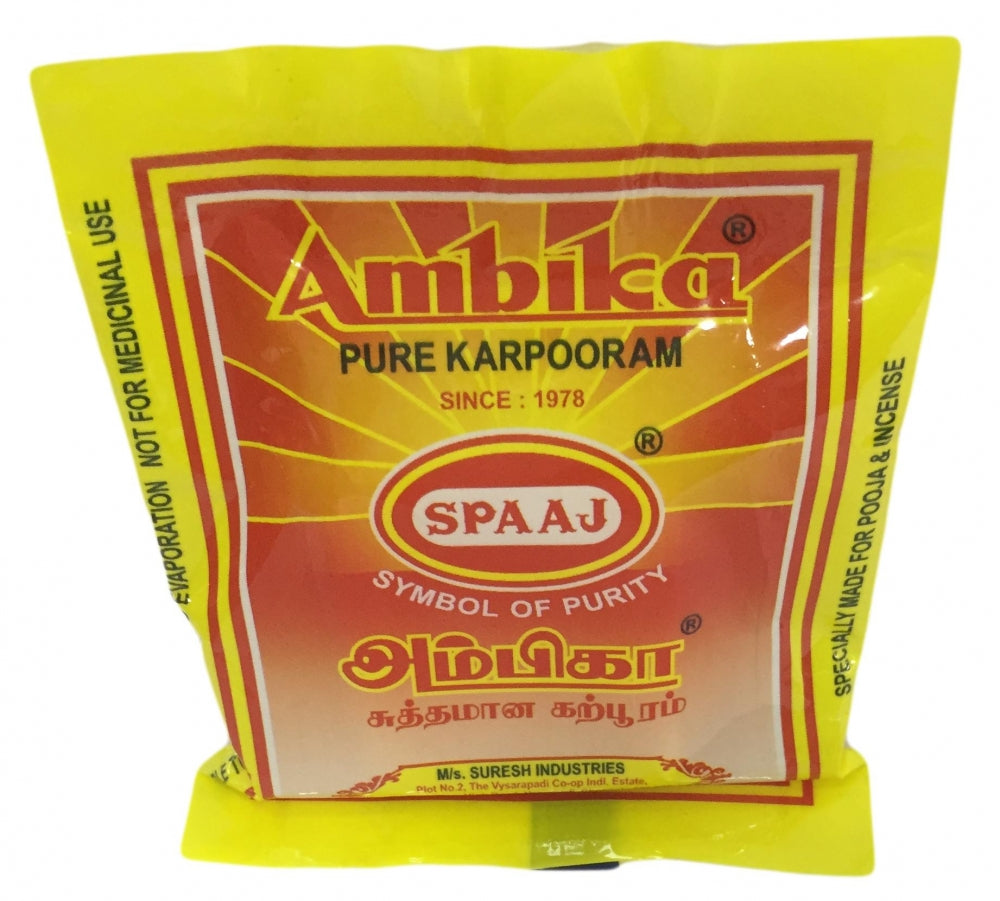 Ambika Pure White Camphor 25 gms