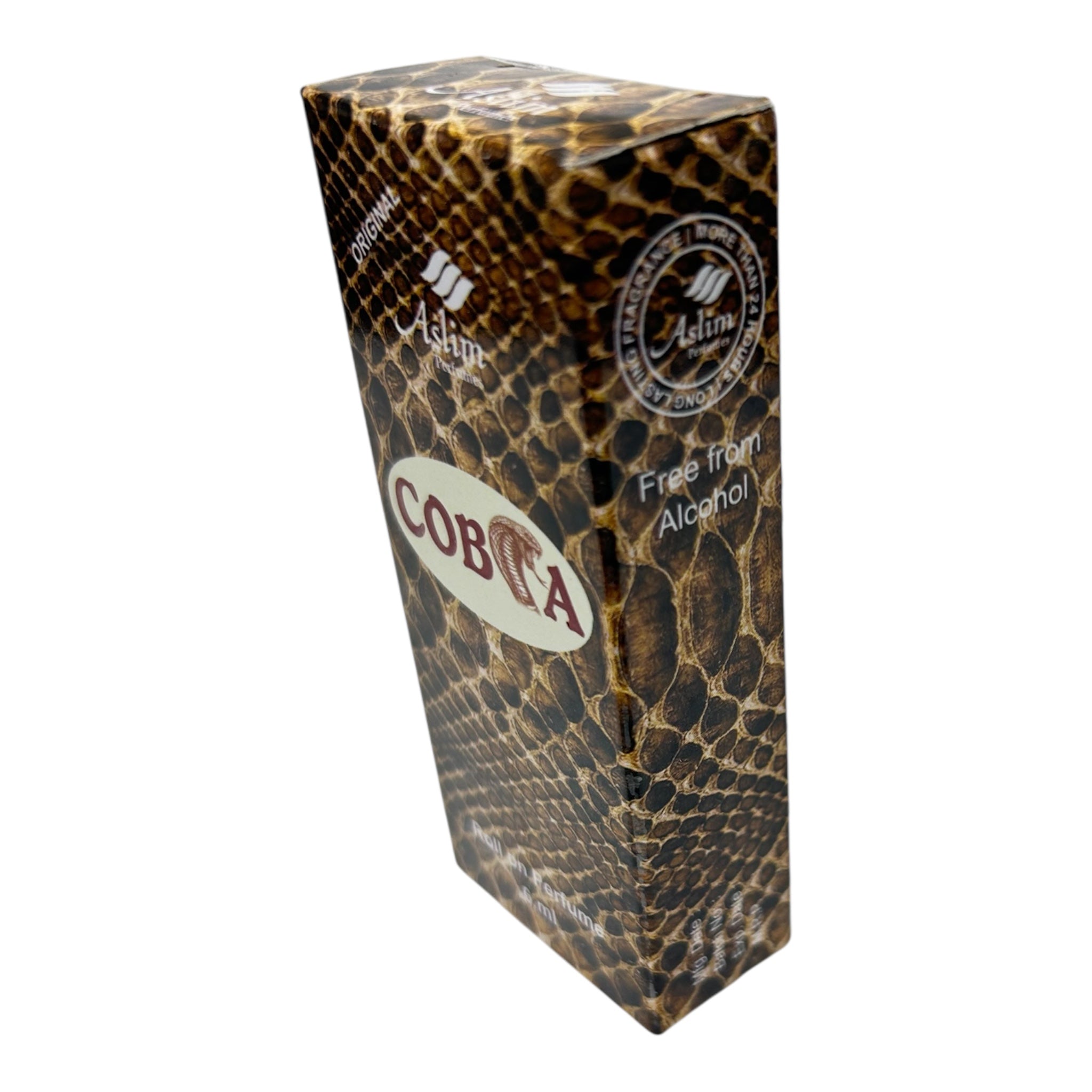 Aslim Cobra Roll On Perfume 6 ml - Long lasting UAE Perfume Oil