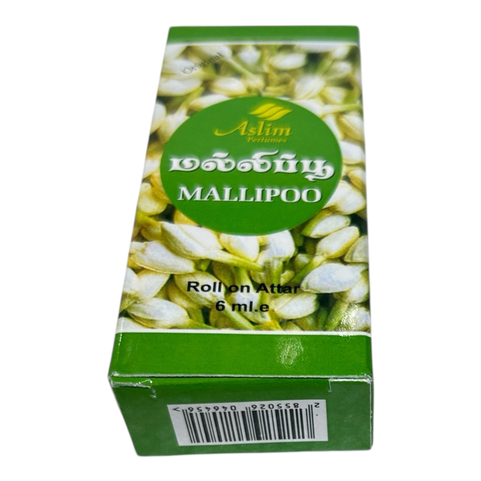 Aslim Mallipoo Roll On Attar - Jasmine மல்லிகைப்பூ Fragrance Perfume Oil