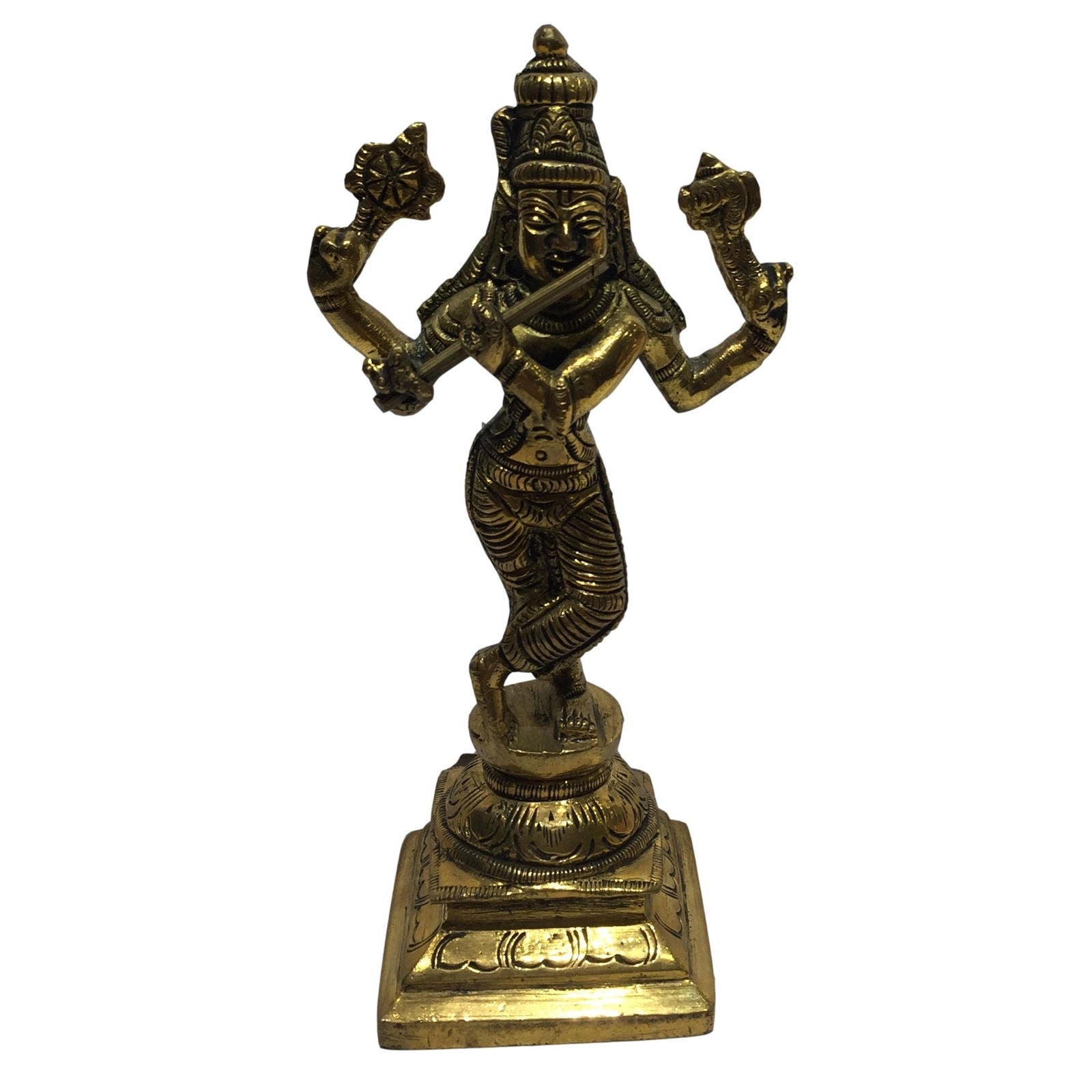 Dasavatharam Set Brass Antique Figurine Set 6 Inch - Sri Prarthana